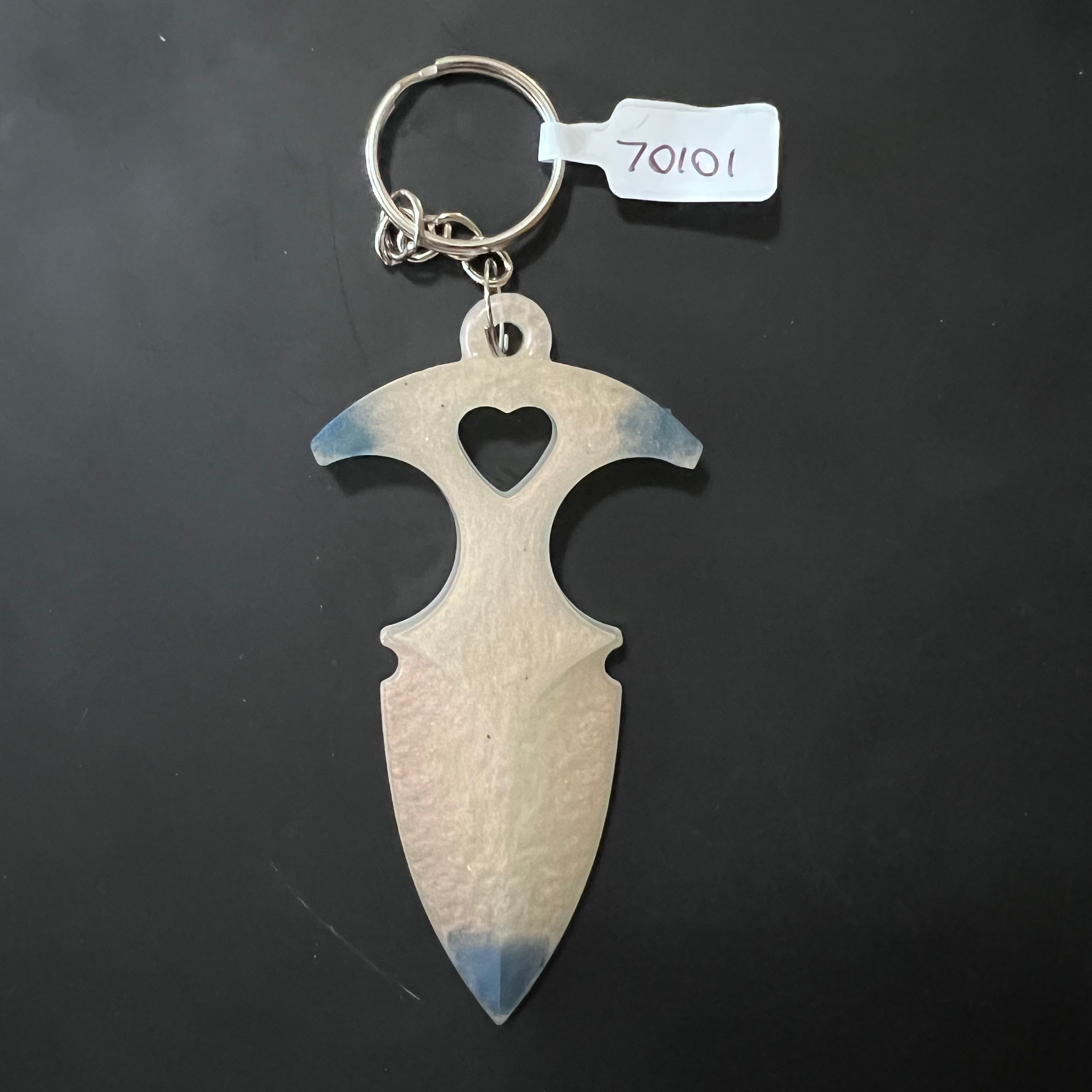 Handmade Resin “Protection” Keychains