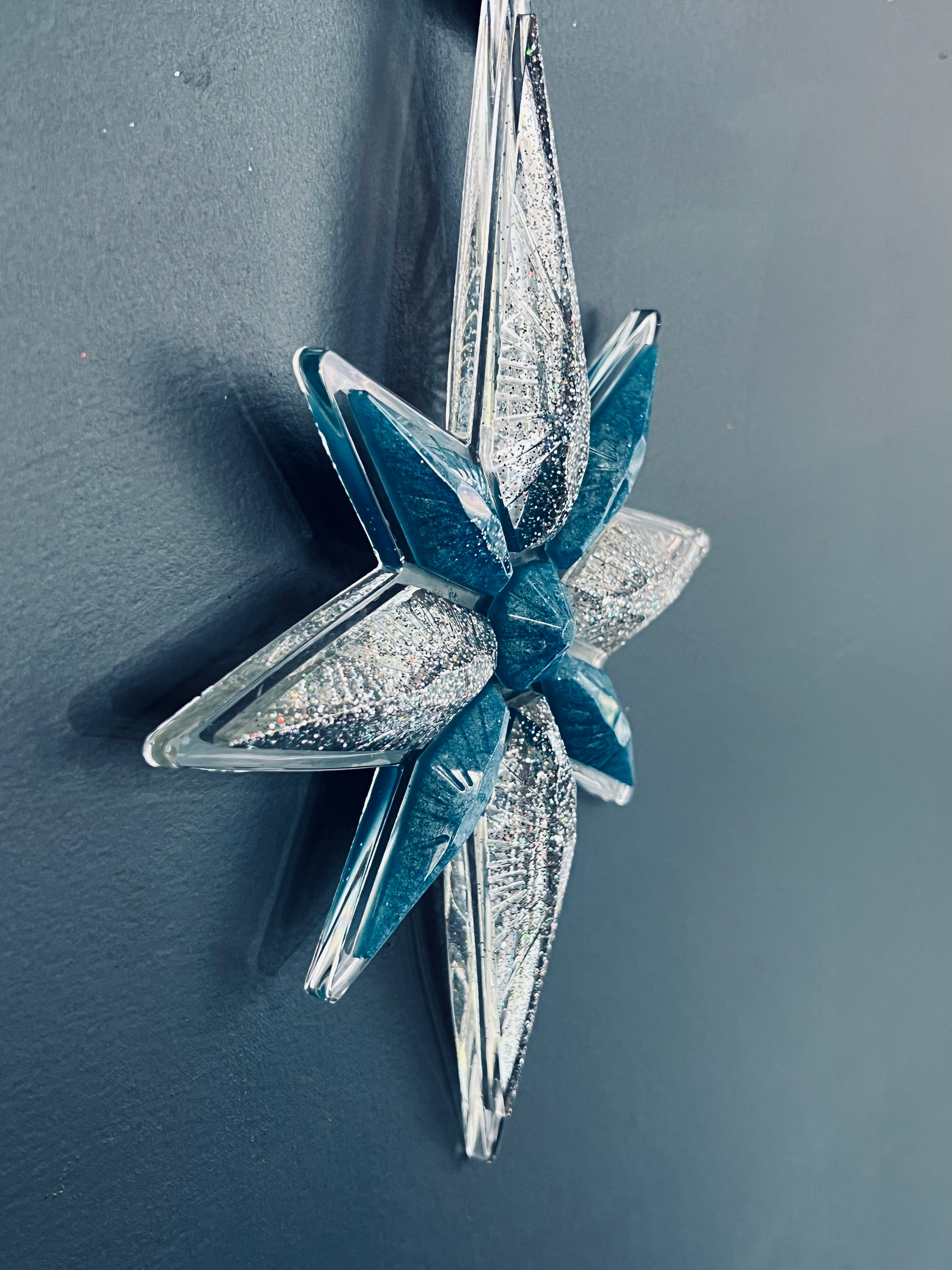 Handmade Resin Star Wall Decor