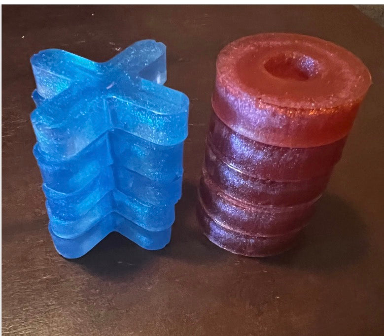 Tic Tac Toe - White/Red/Blue