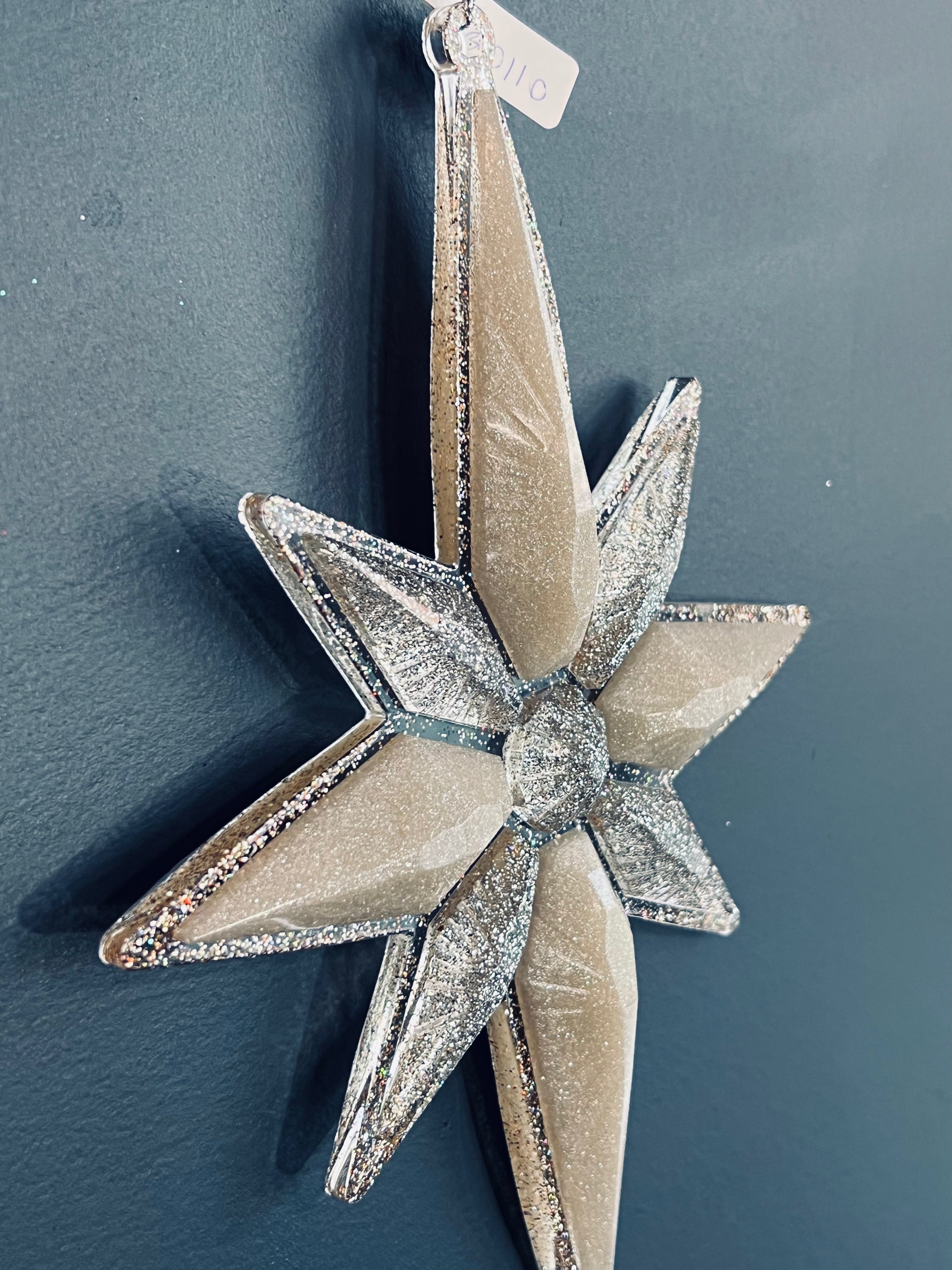 Handmade Resin Star Wall Decor