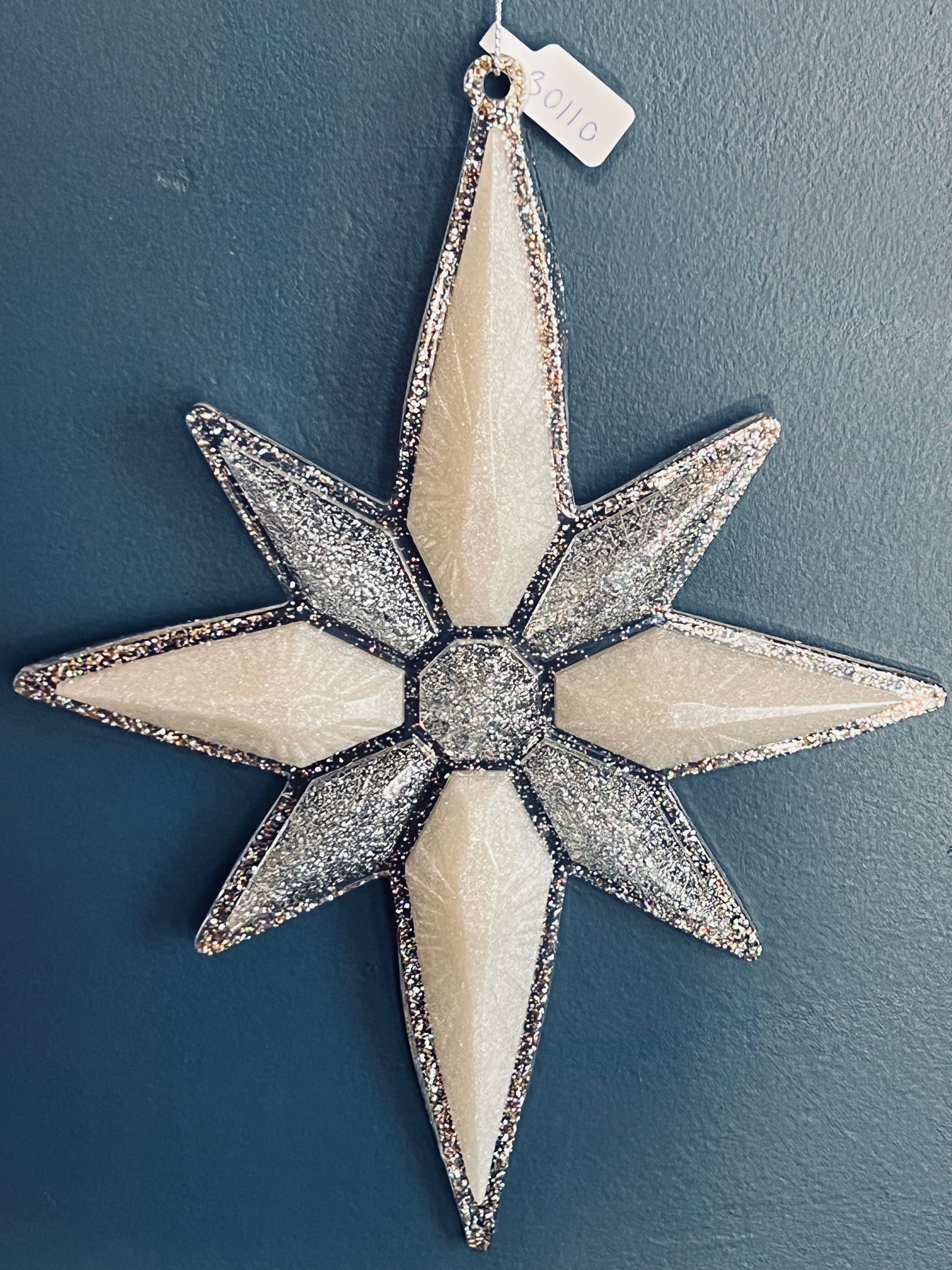 Handmade Resin Star Wall Decor