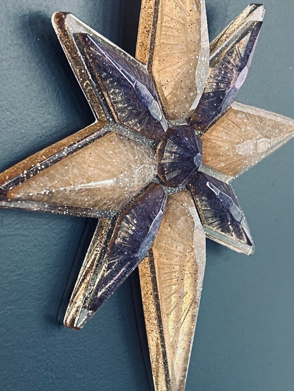 Handmade Resin Star Wall Decor