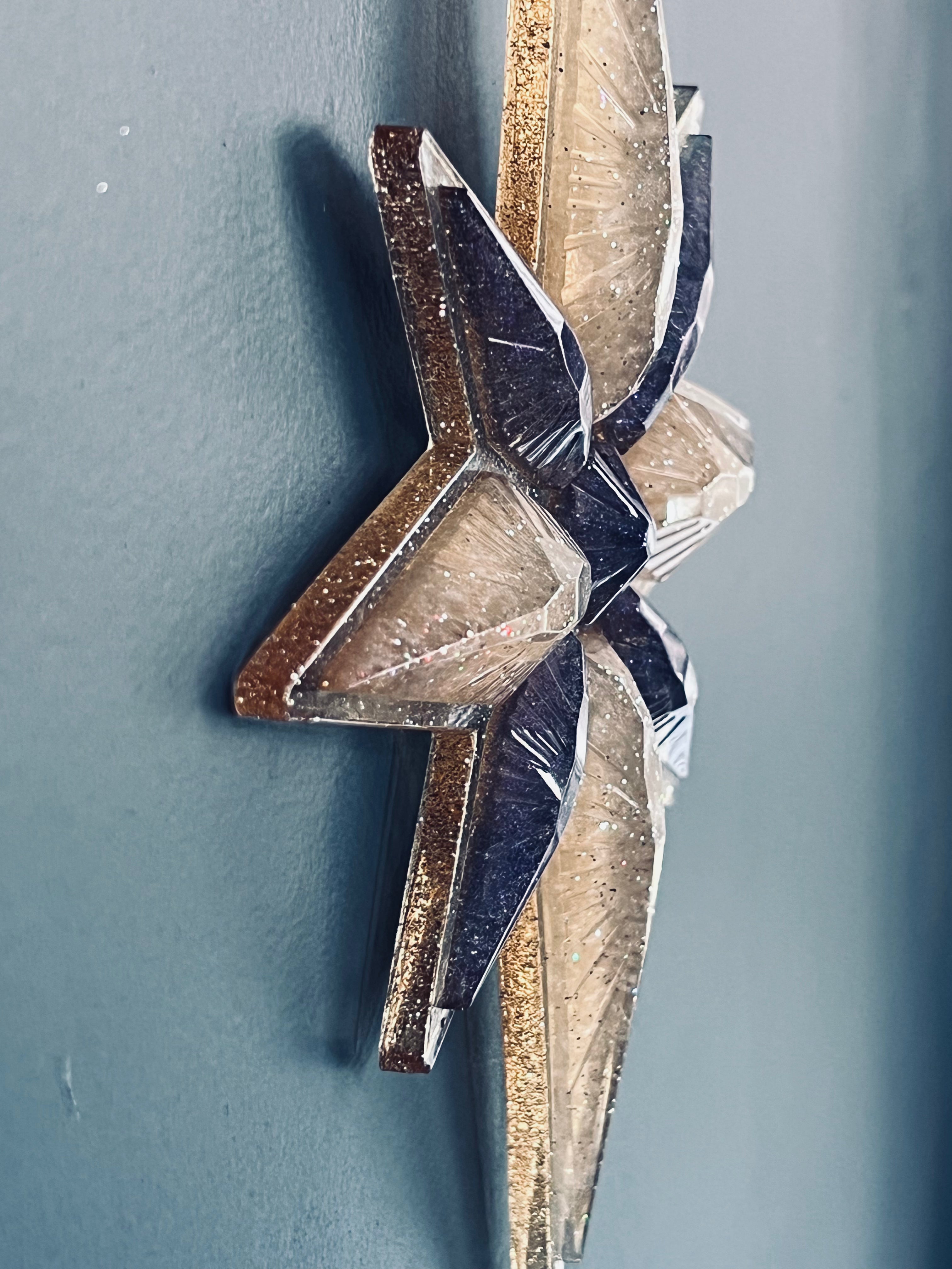 Handmade Resin Star Wall Decor