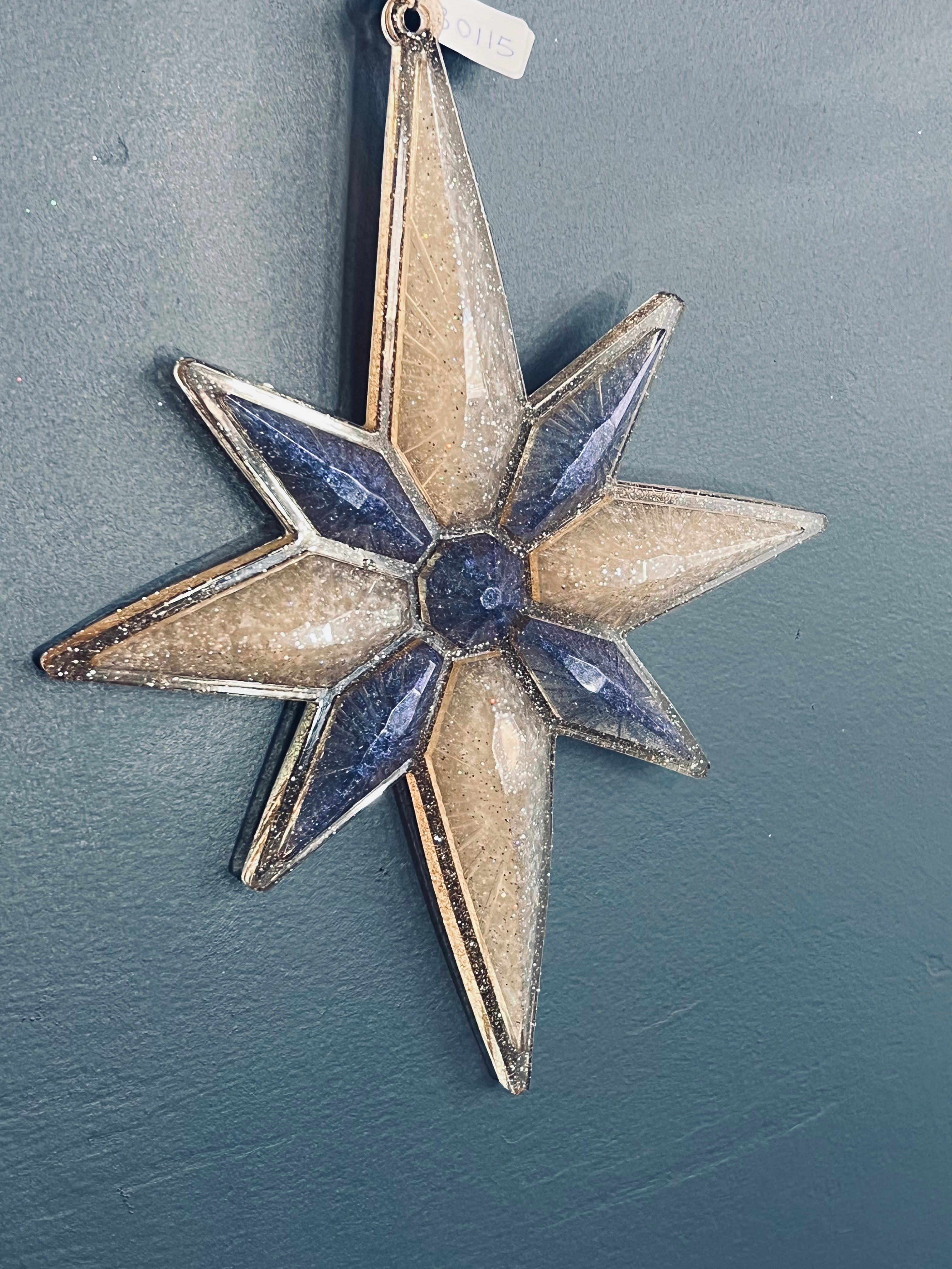 Handmade Resin Star Wall Decor