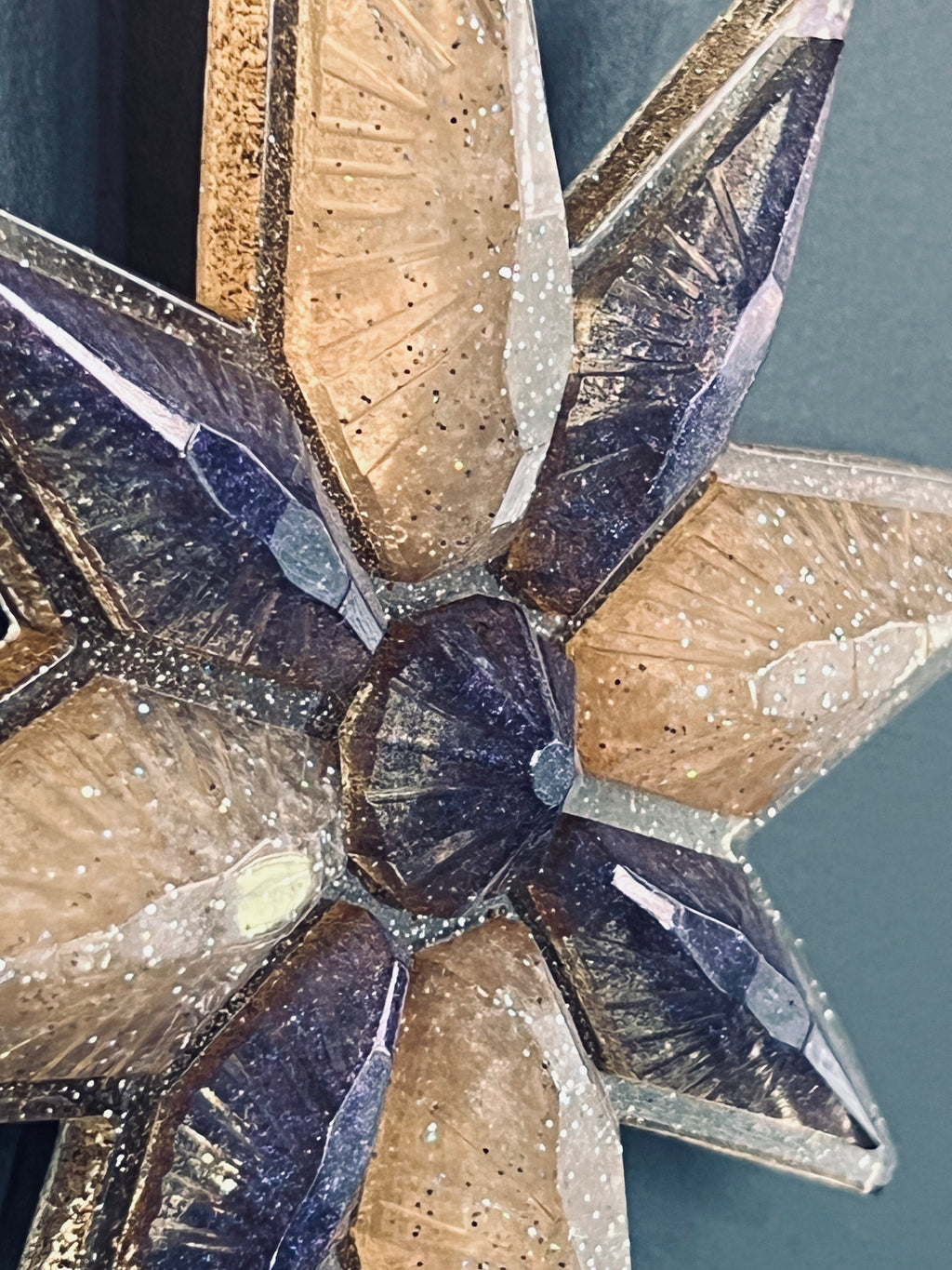 Handmade Resin Star Wall Decor
