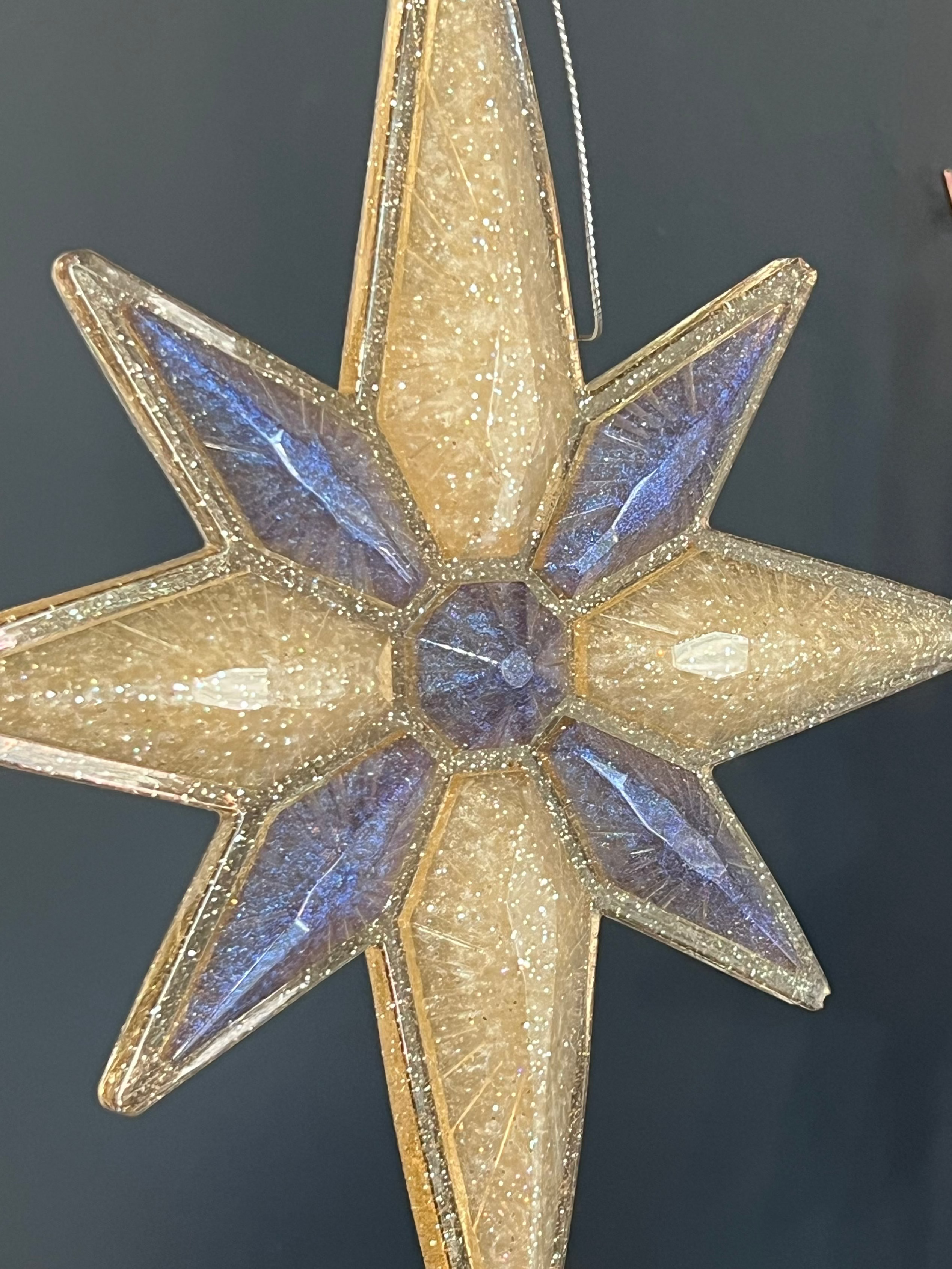 Handmade Resin Star Wall Decor