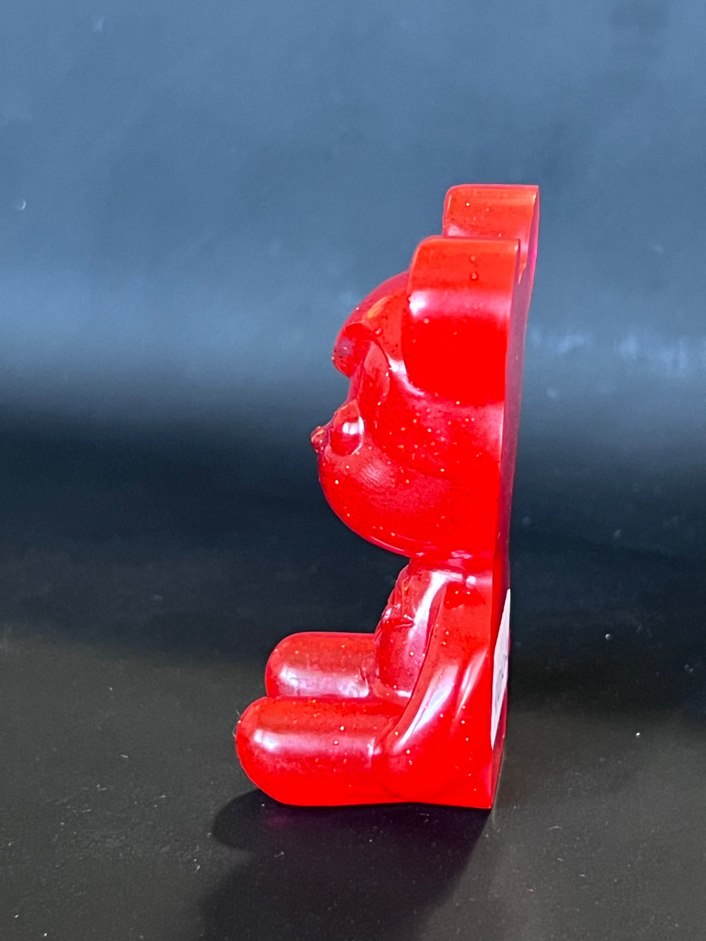 Resin Bear - Red Sparkle