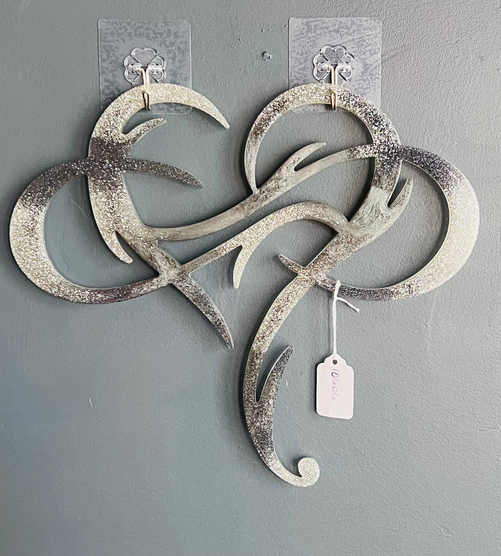 Layered Heart Wall Art
