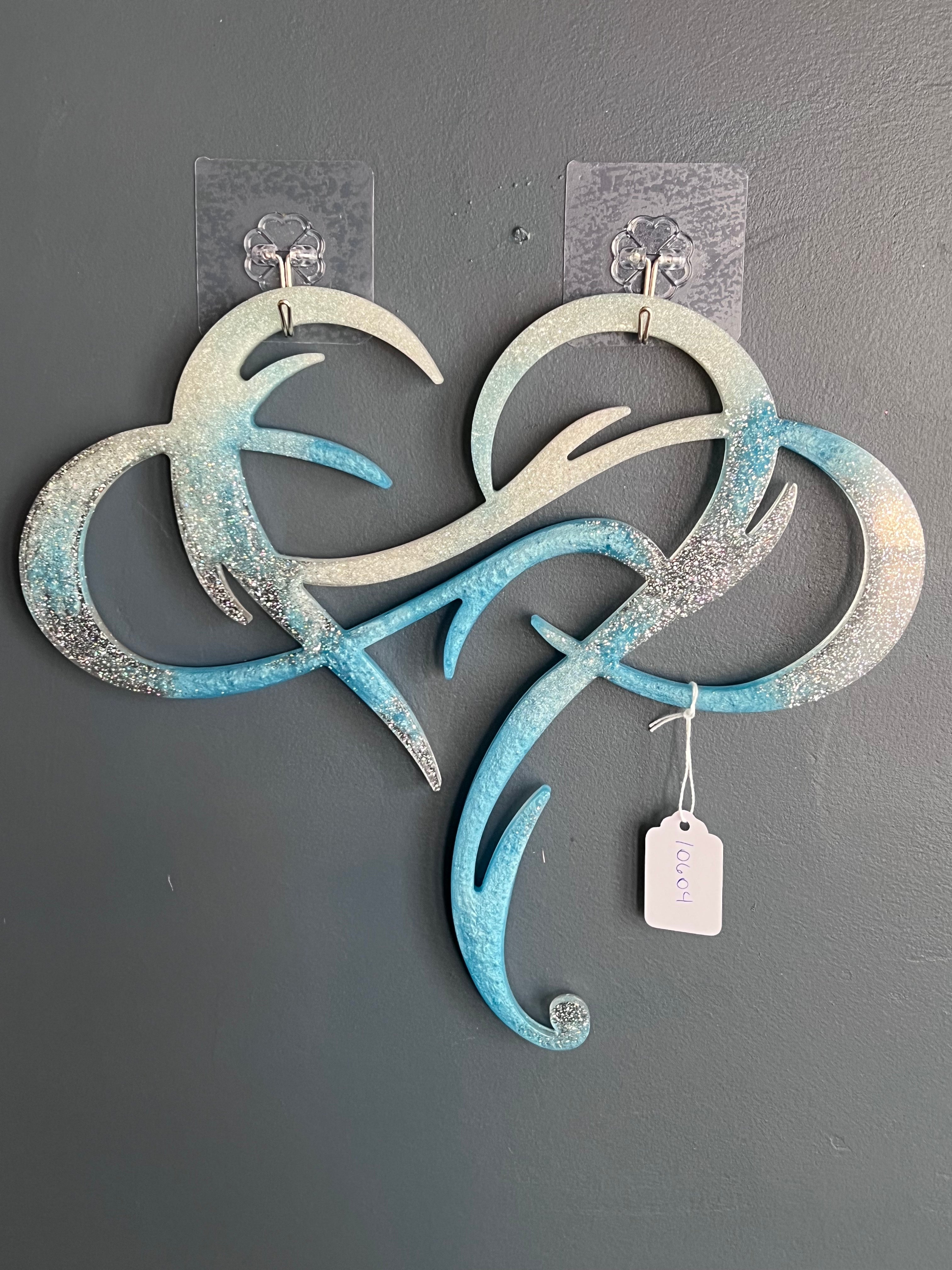 Layered Heart Wall Art