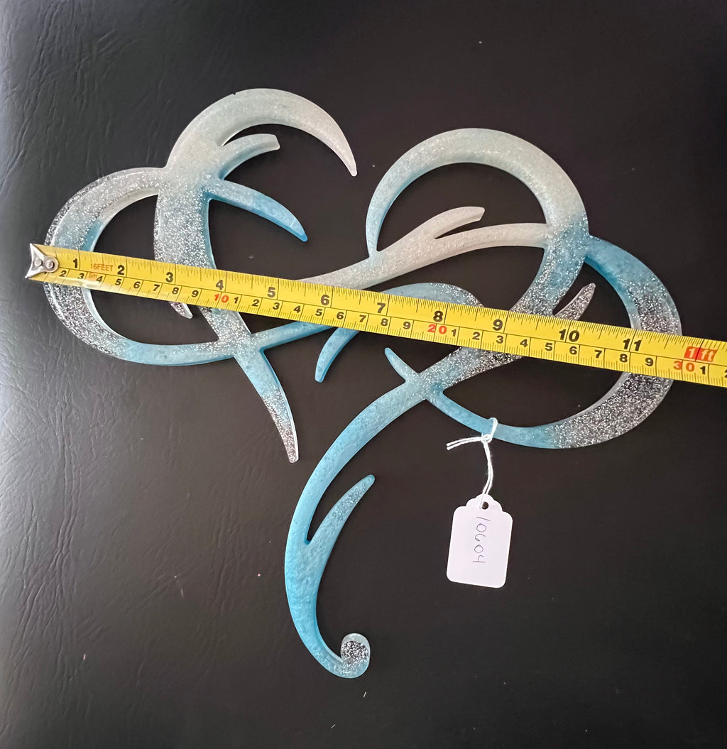 Layered Heart Wall Art