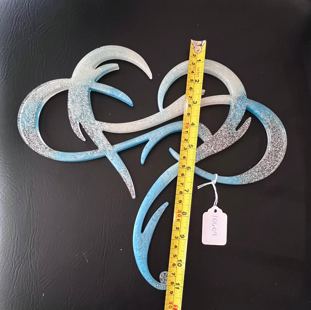 Layered Heart Wall Art