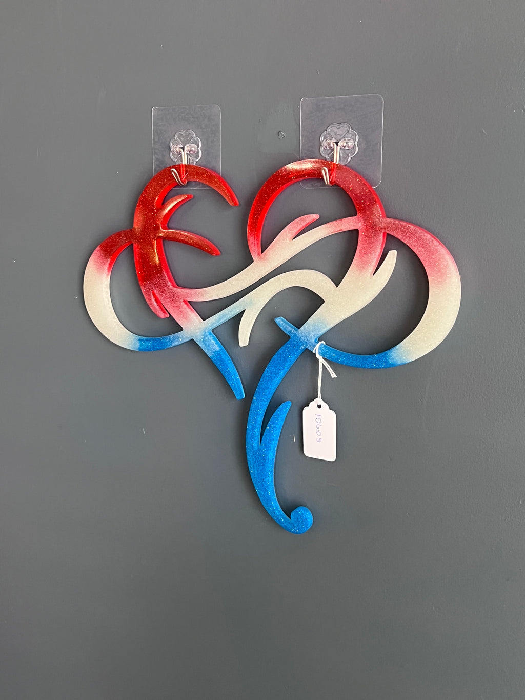 Layered Heart Wall Art