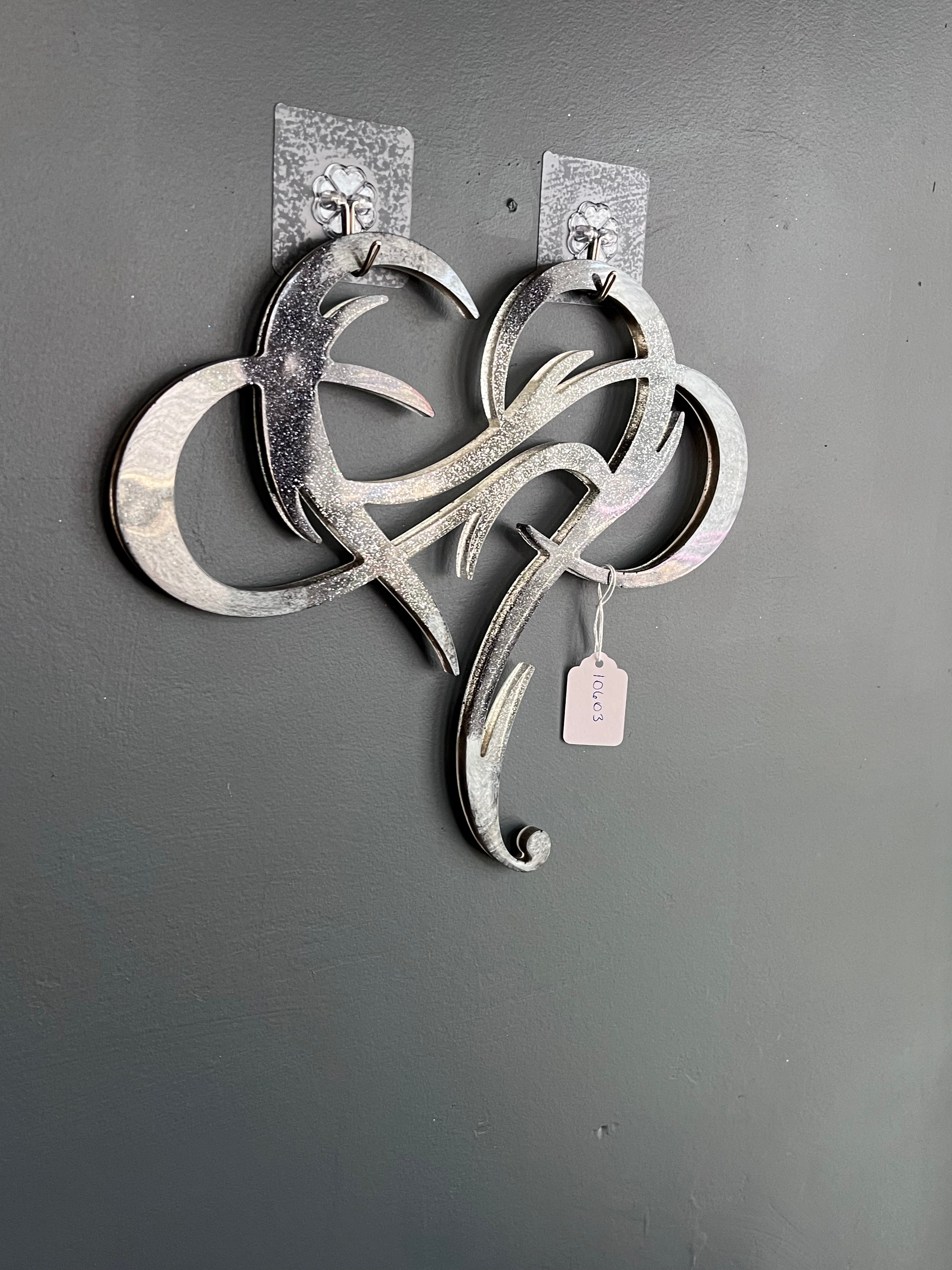 Layered Heart Wall Art