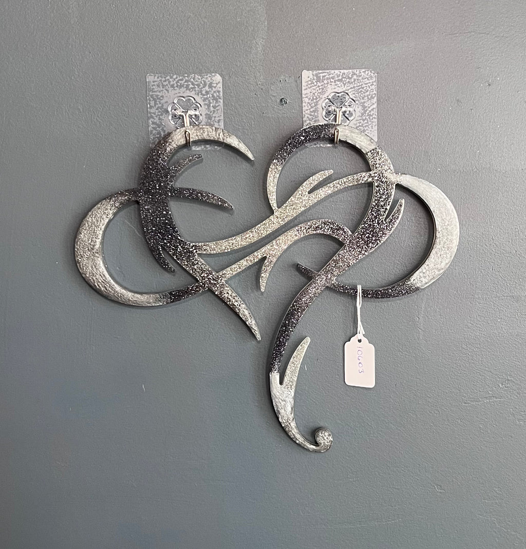 Layered Heart Wall Art