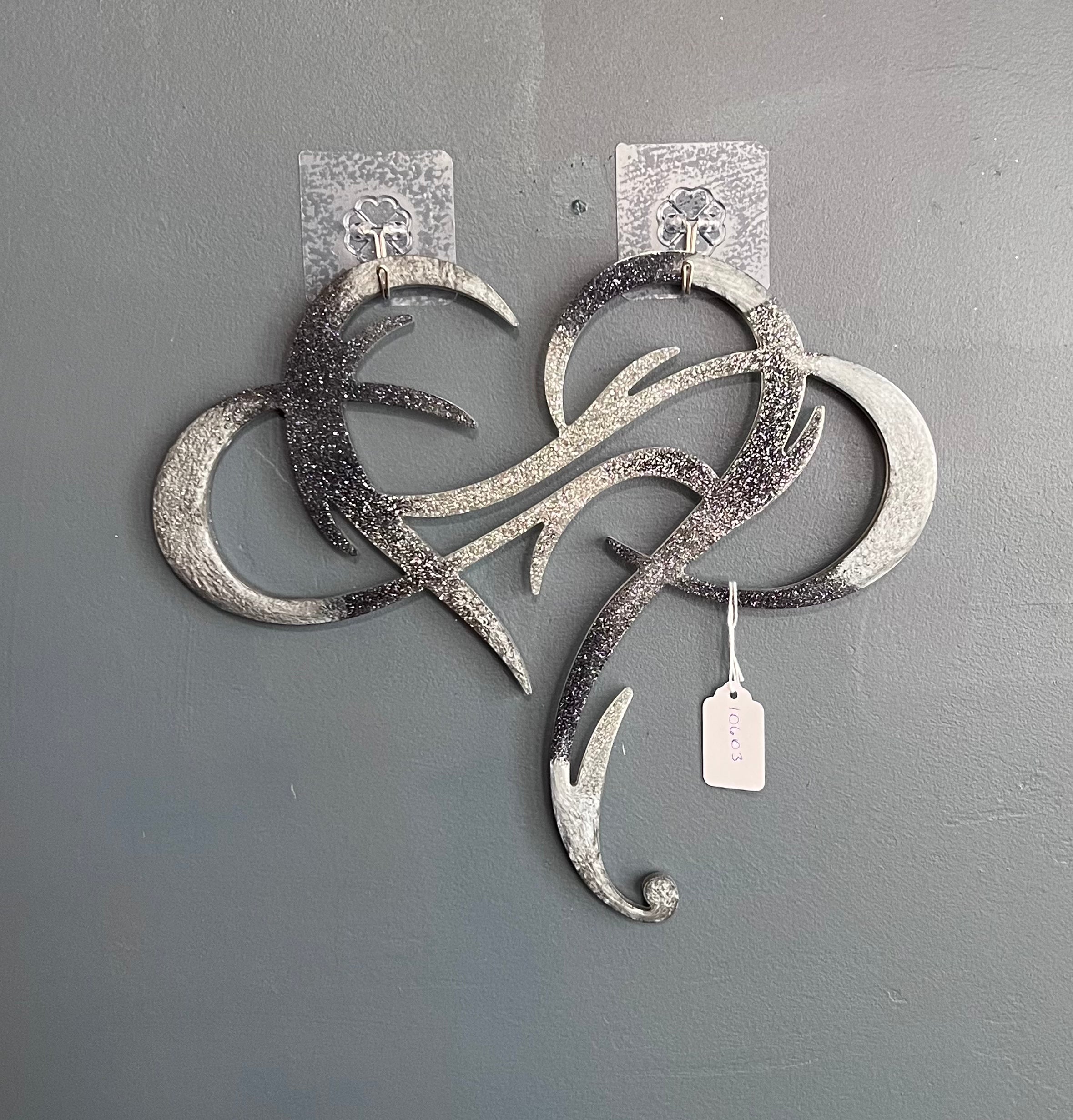 Layered Heart Wall Art