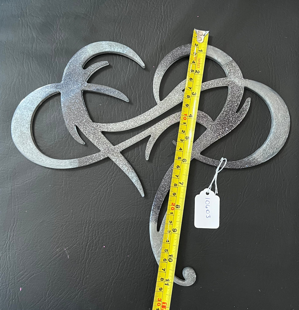 Layered Heart Wall Art