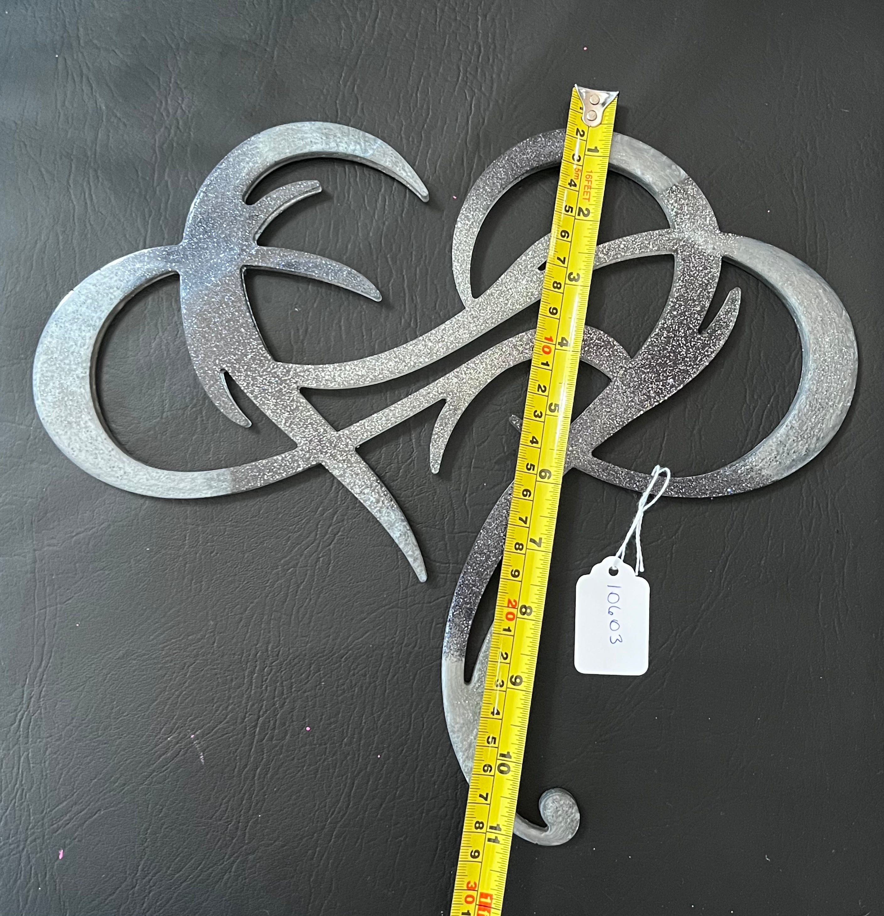 Layered Heart Wall Art
