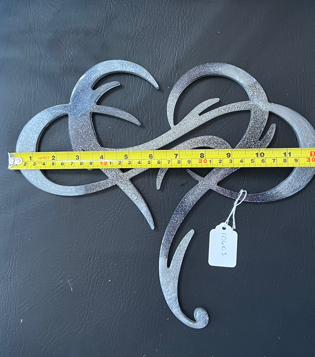 Layered Heart Wall Art