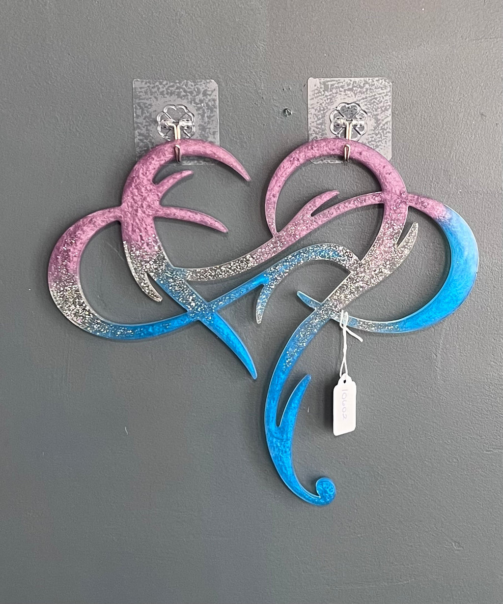 Layered Heart Wall Art