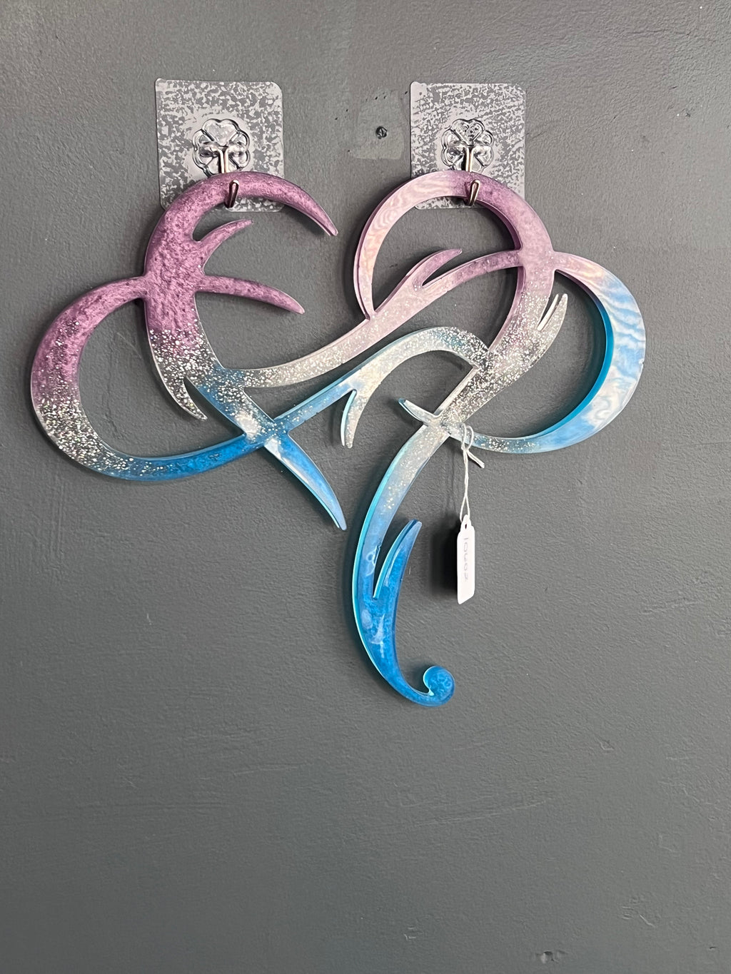 Layered Heart Wall Art