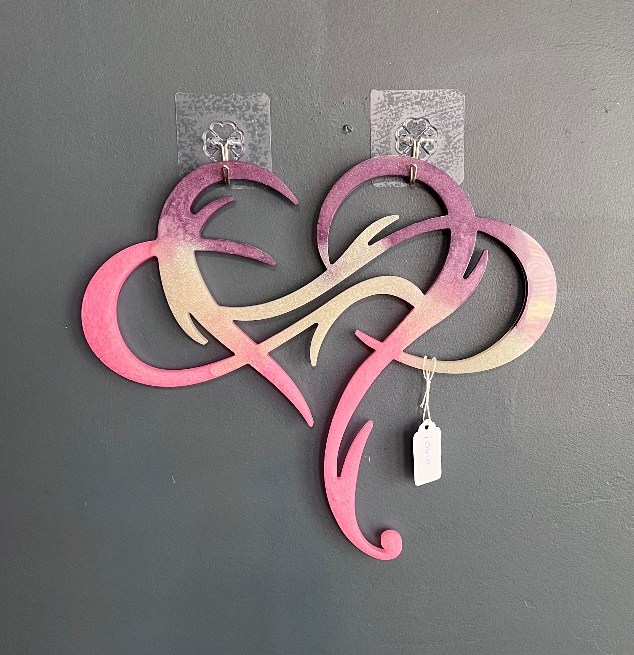 Layered Heart Wall Art