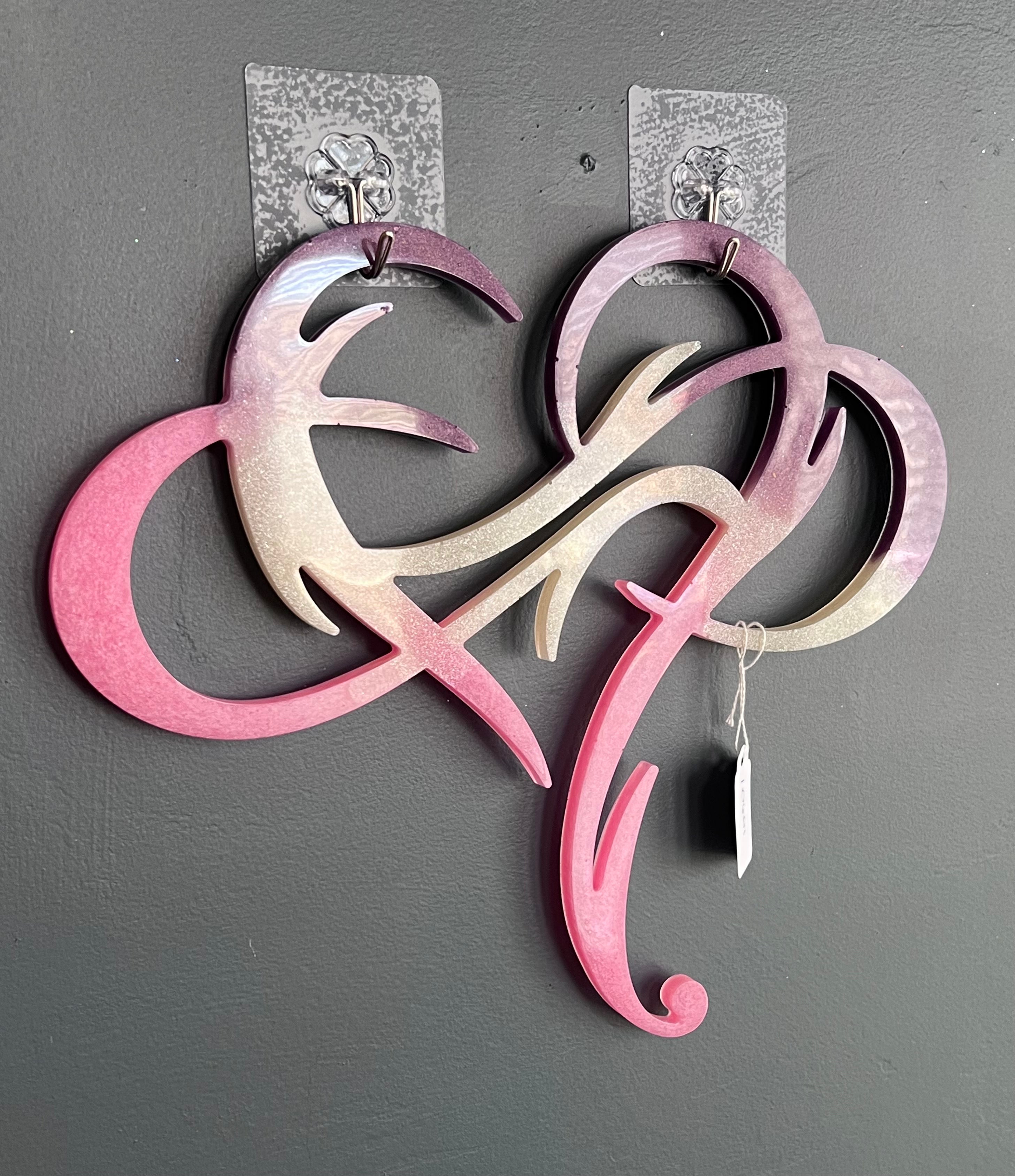 Layered Heart Wall Art