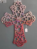 Holographic Resin Cross