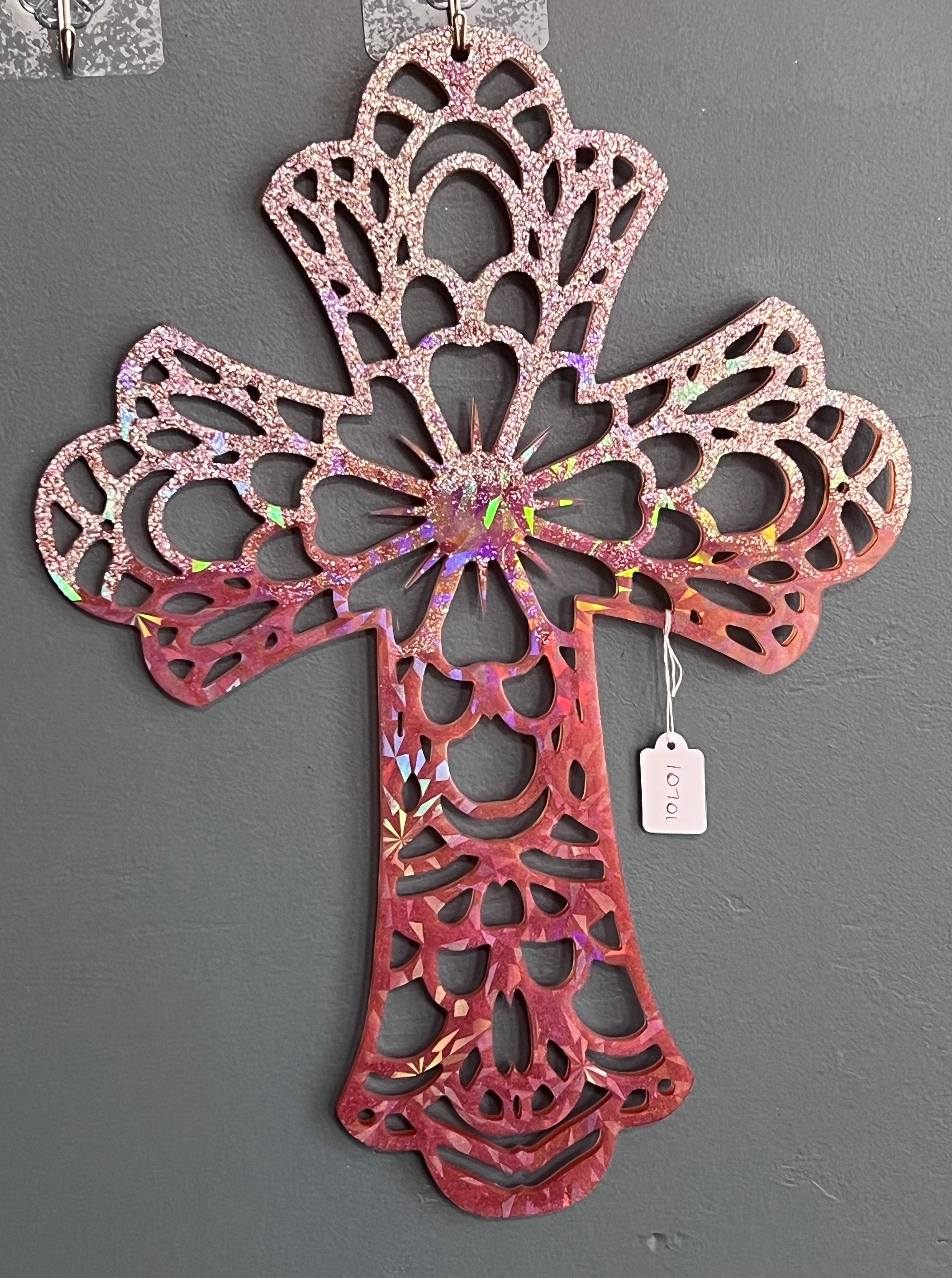 Holographic Resin Cross