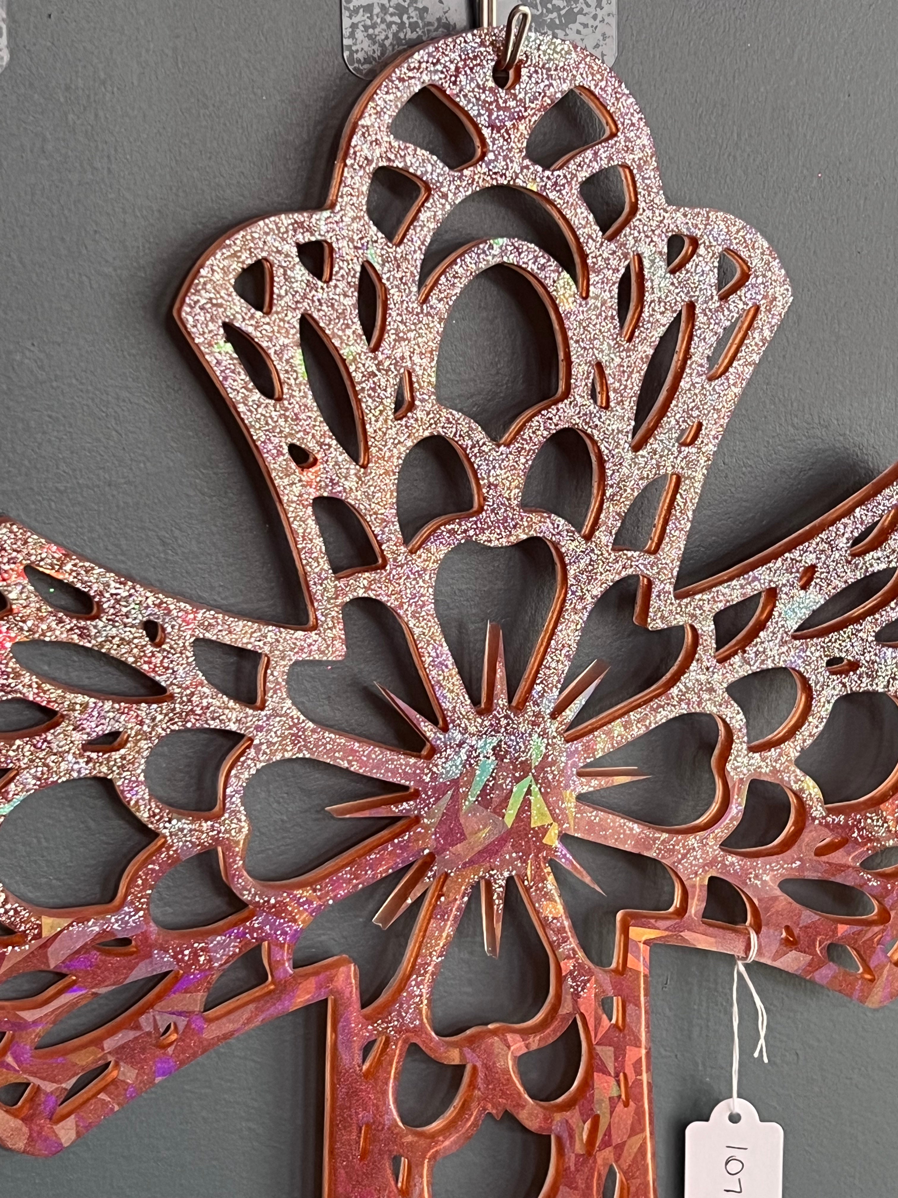 Holographic Resin Cross