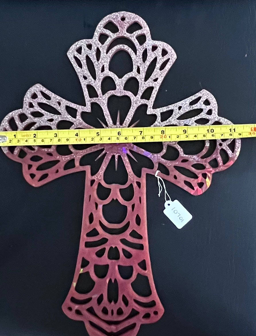 Holographic Resin Cross