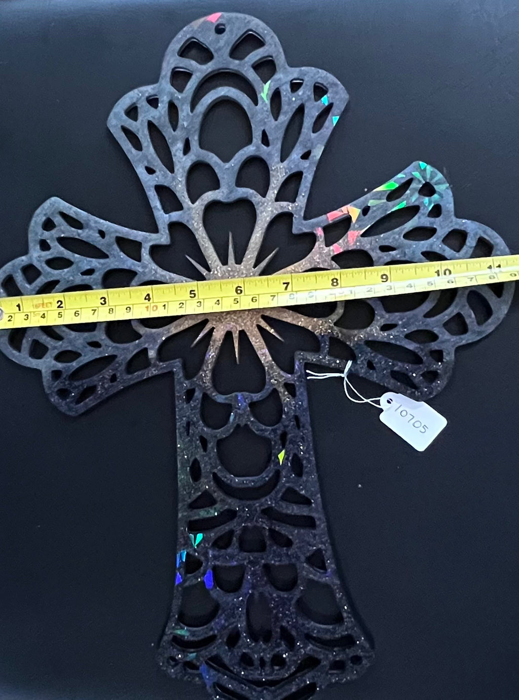 Holographic Resin Cross