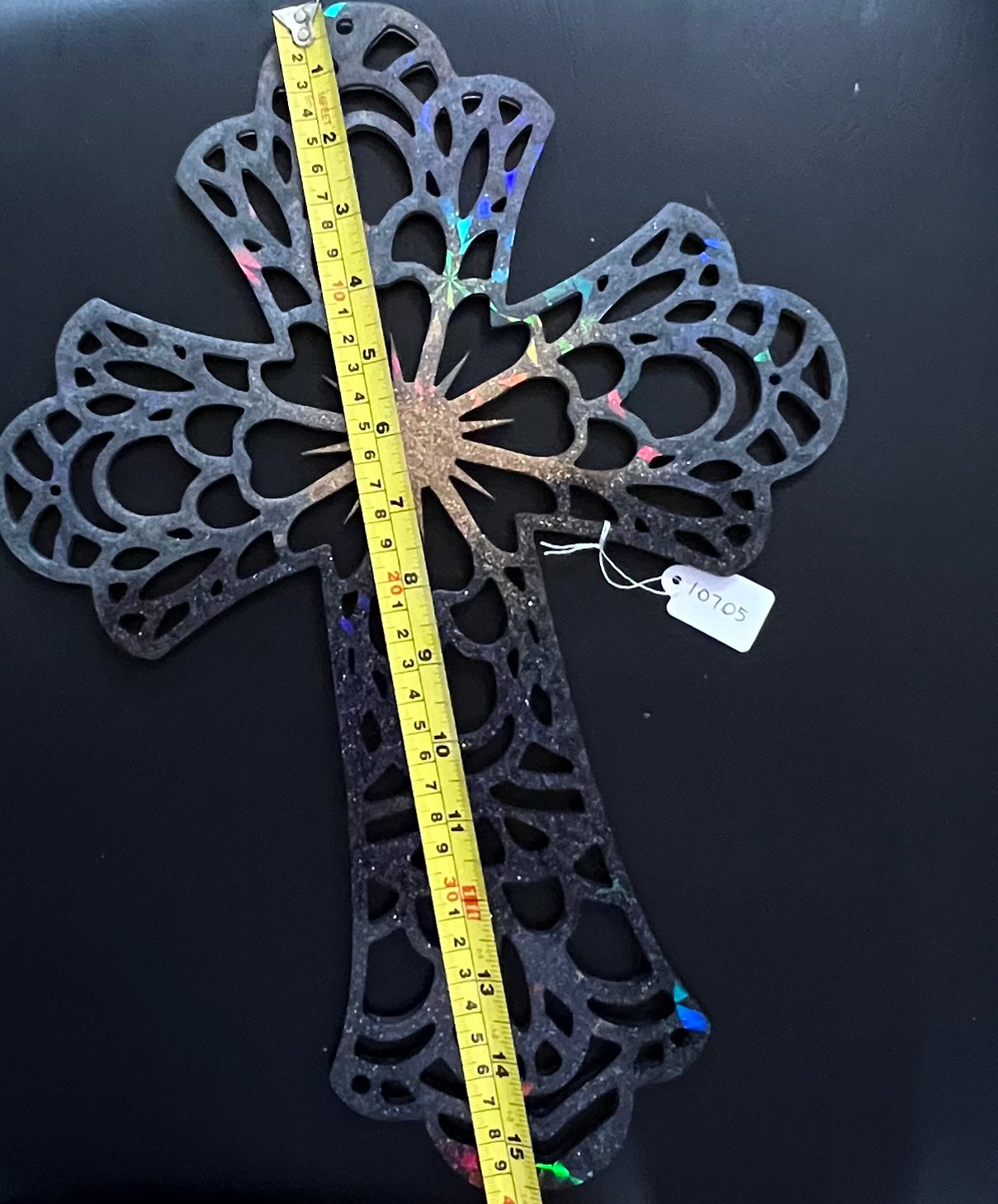 Holographic Resin Cross