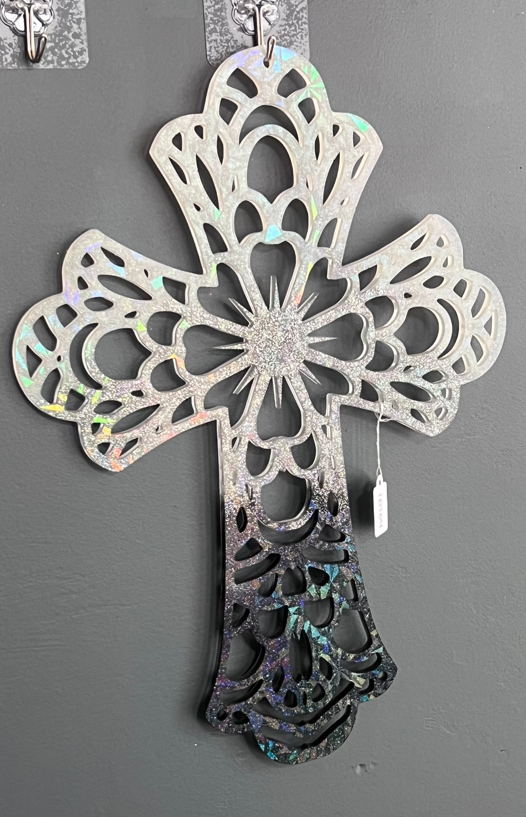 Holographic Resin Cross