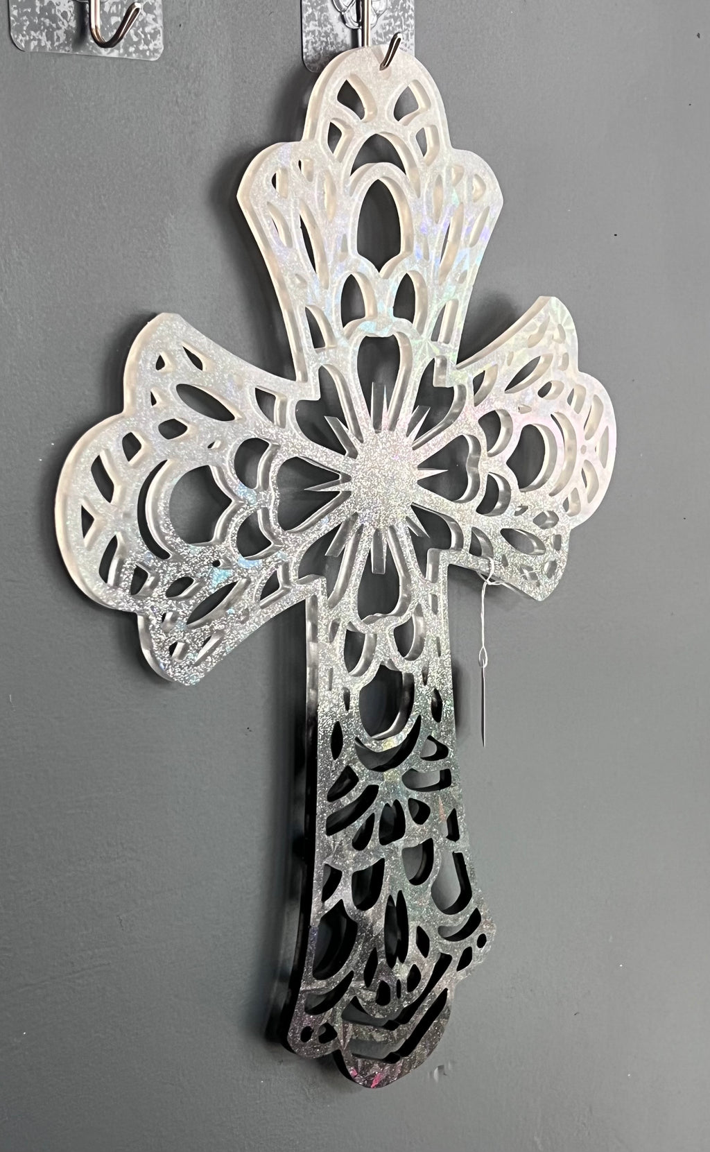 Holographic Resin Cross