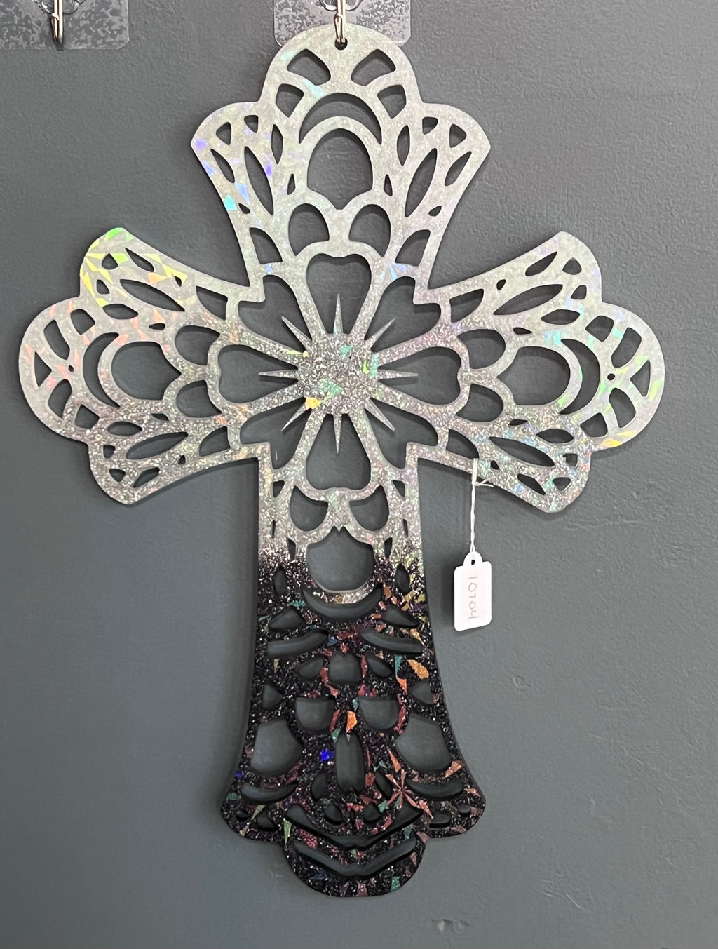 Holographic Resin Cross
