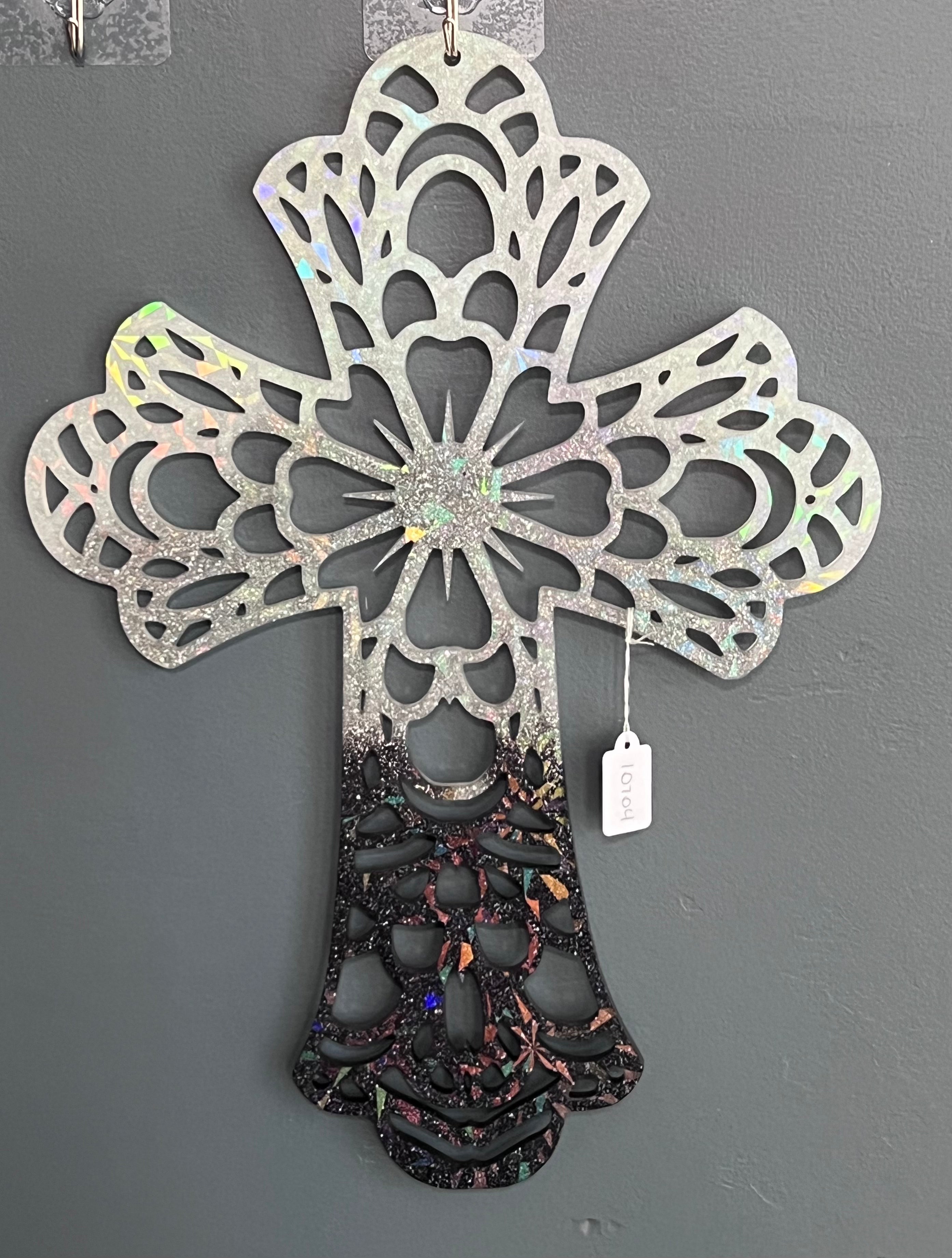 Holographic Resin Cross