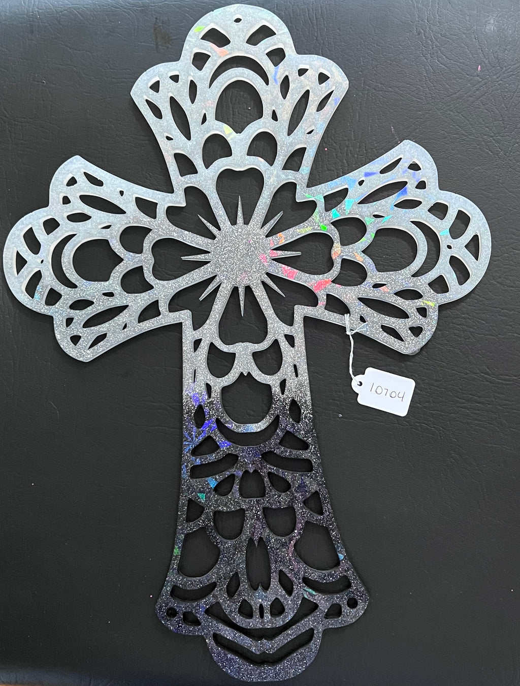 Holographic Resin Cross