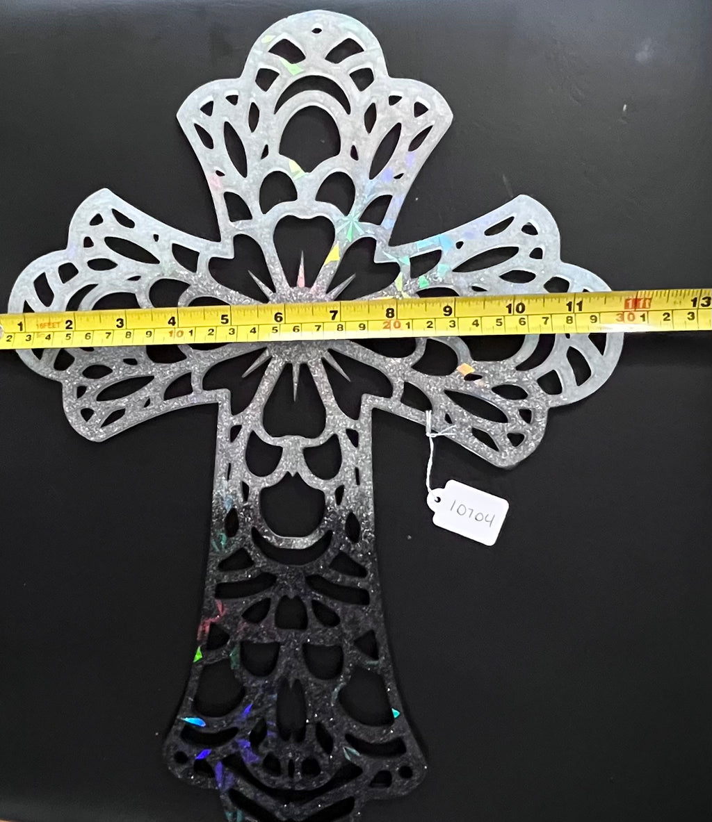 Holographic Resin Cross