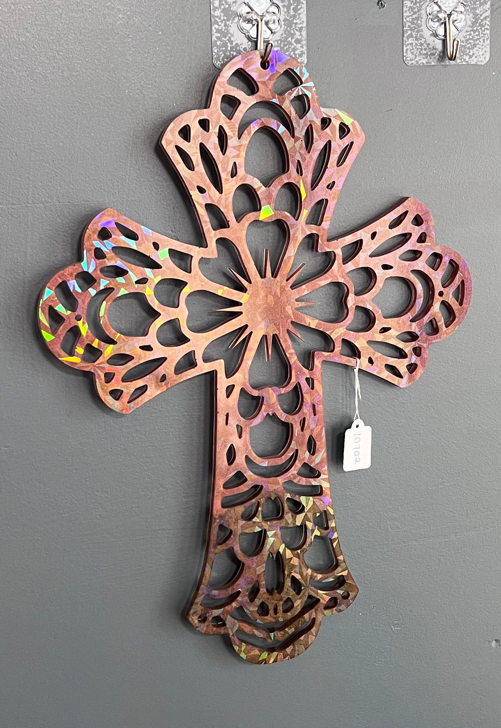 Holographic Resin Cross