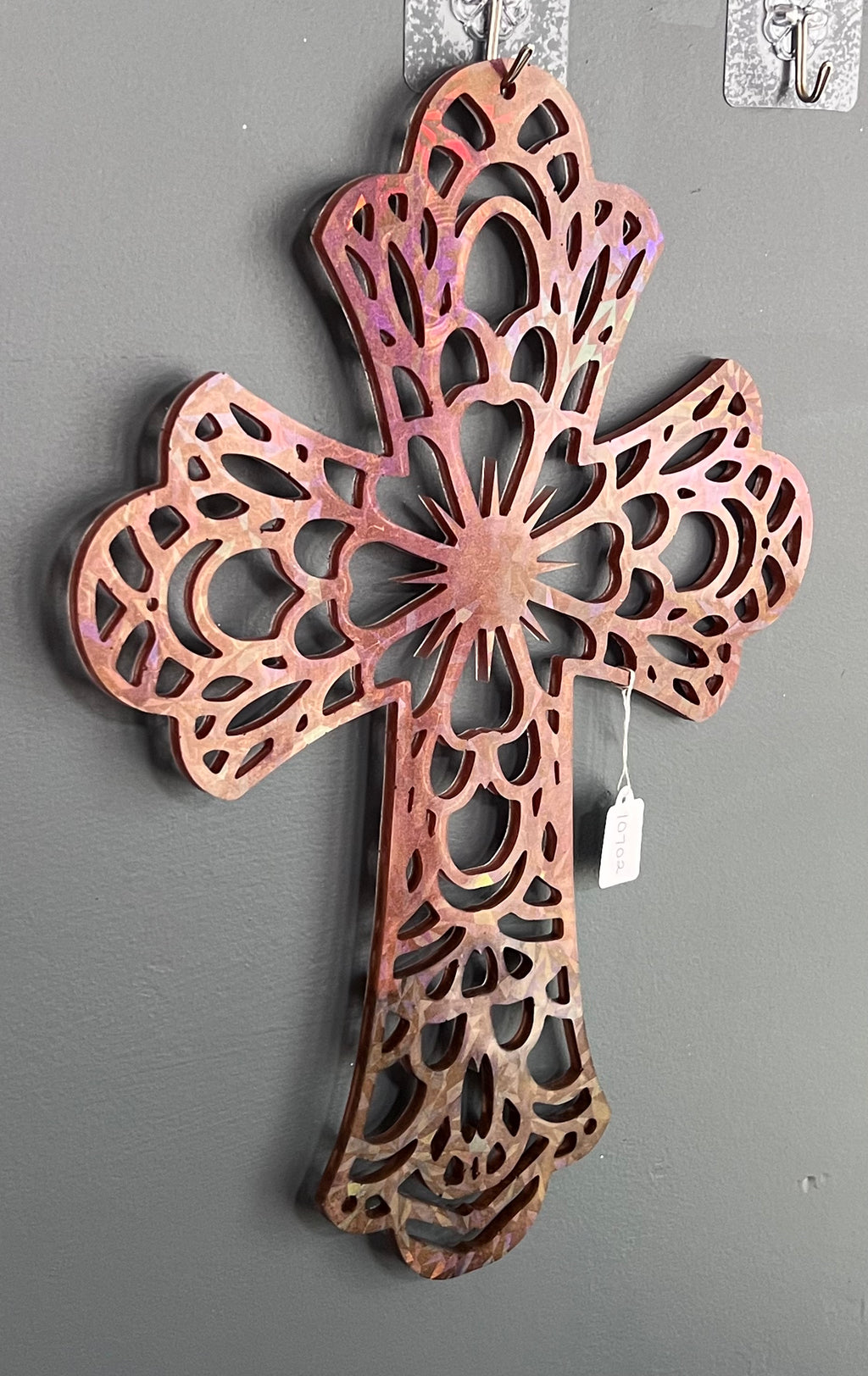 Holographic Resin Cross