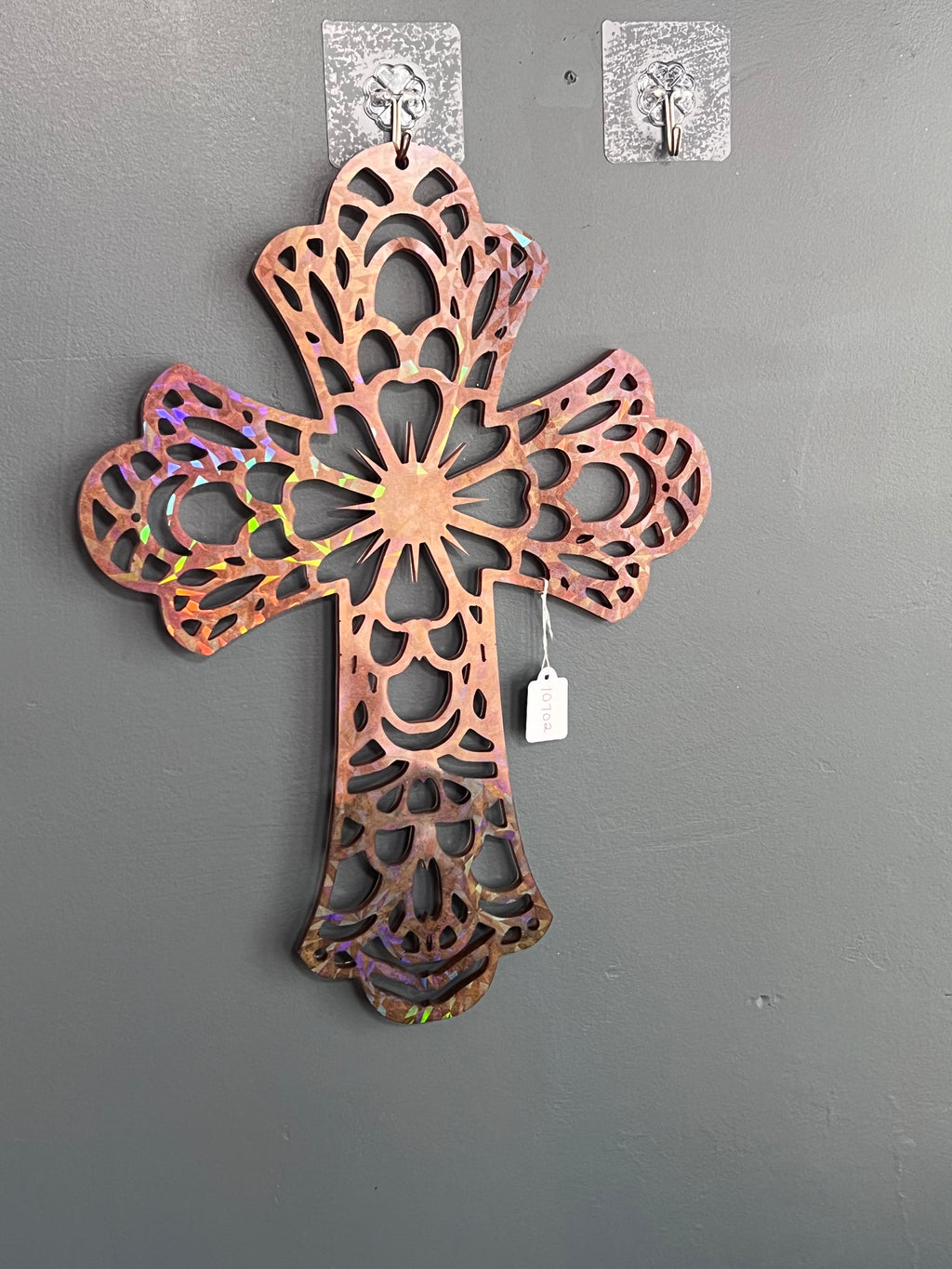 Holographic Resin Cross