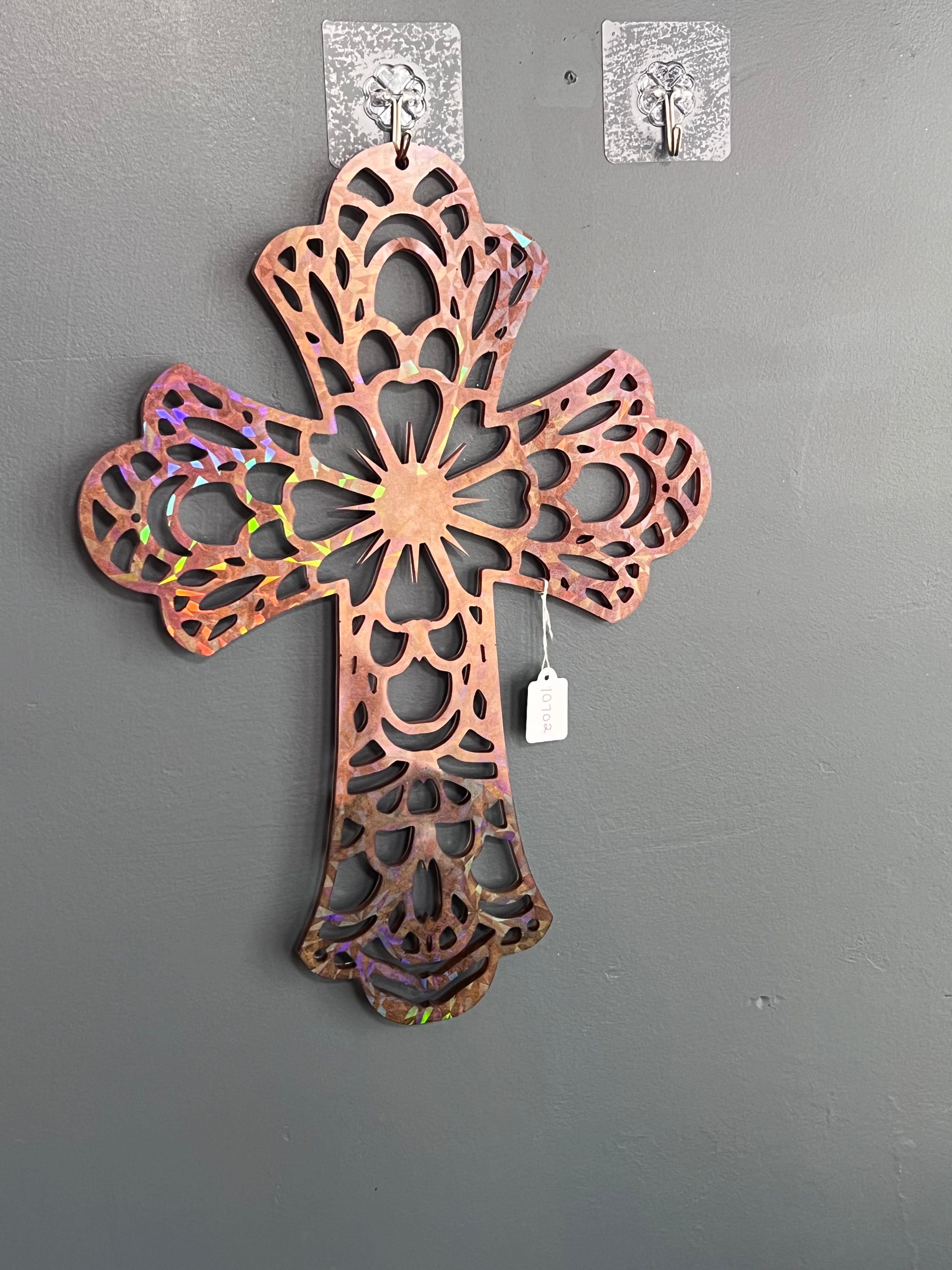 Holographic Resin Cross
