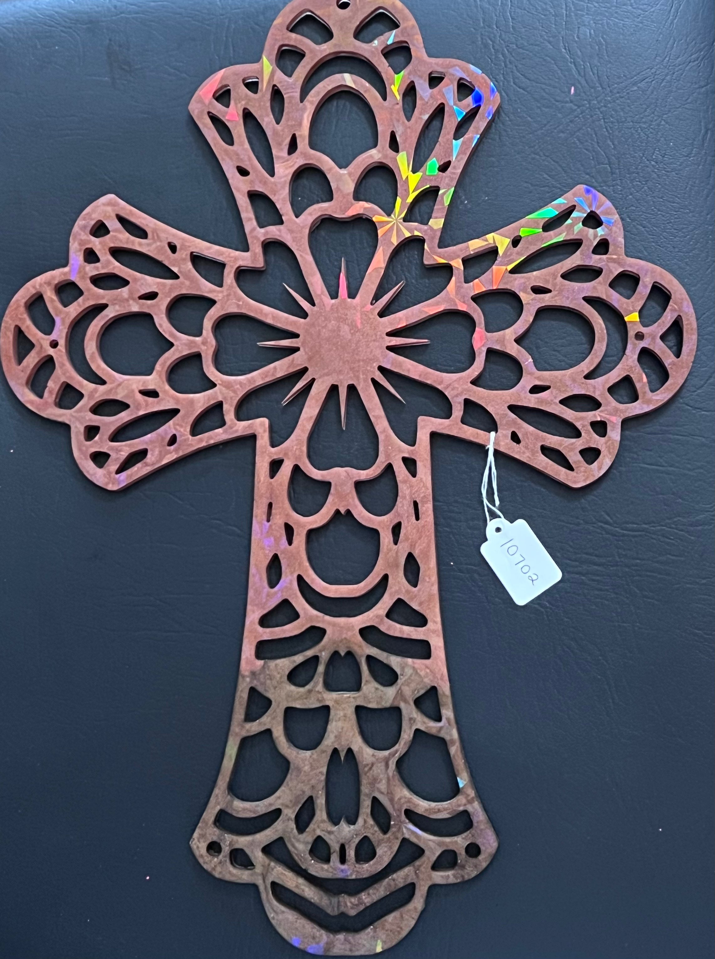 Holographic Resin Cross