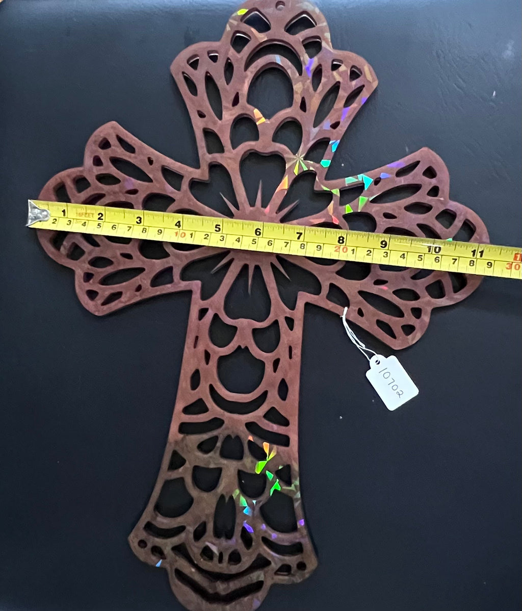 Holographic Resin Cross