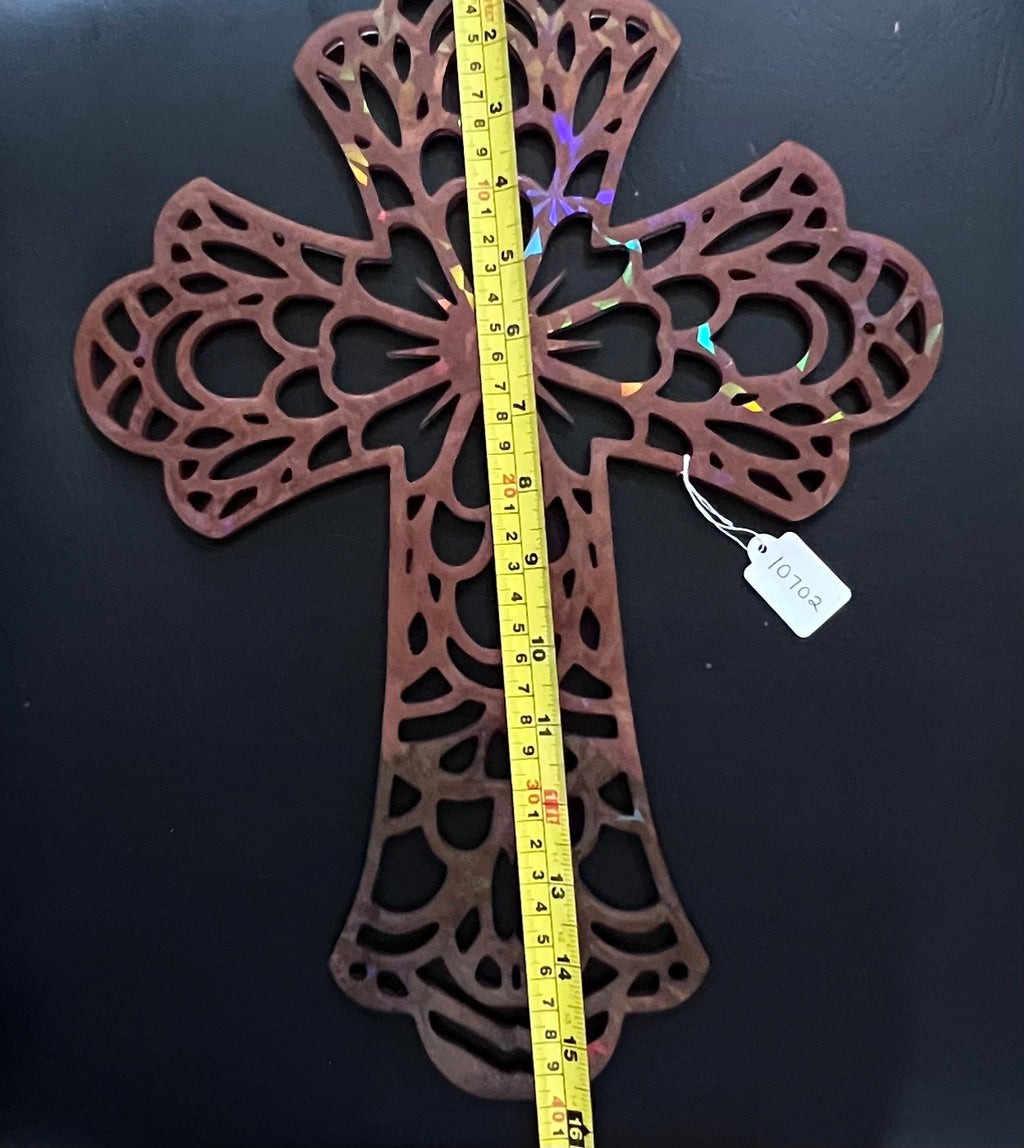 Holographic Resin Cross