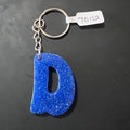 Handmade Resin “D” Initial Keychains