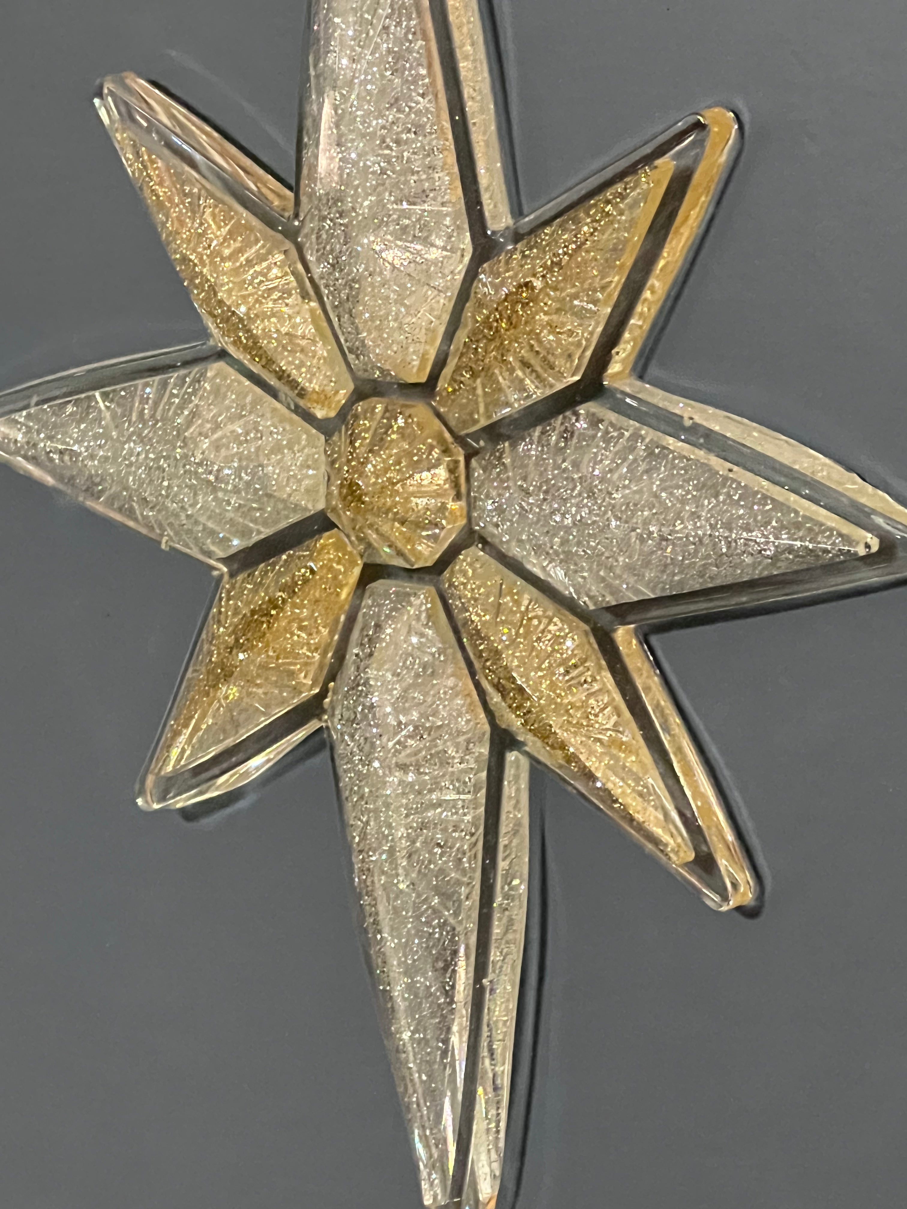 Handmade Resin Star Wall Decor