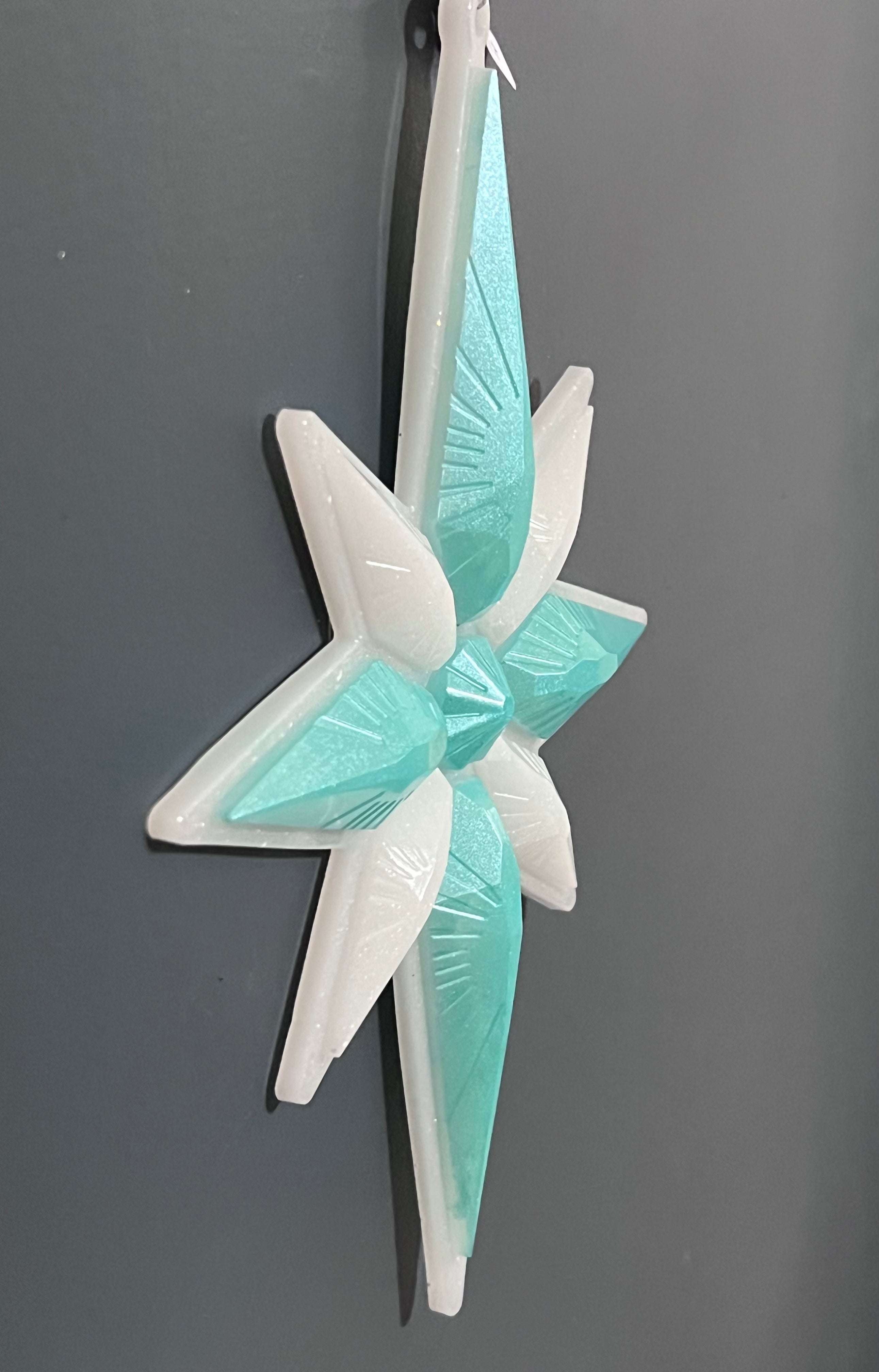 Handmade Resin Star Wall Decor
