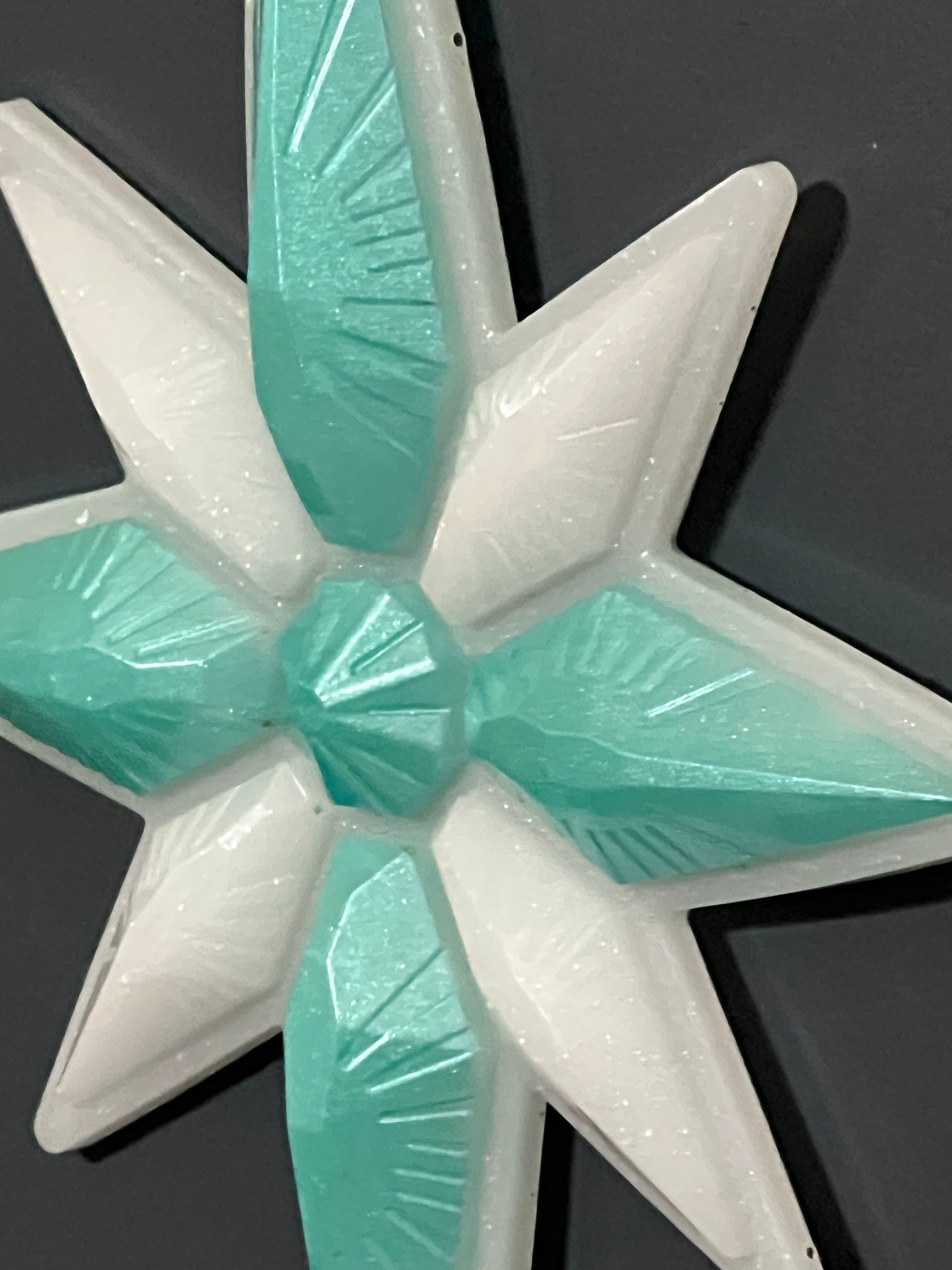 Handmade Resin Star Wall Decor