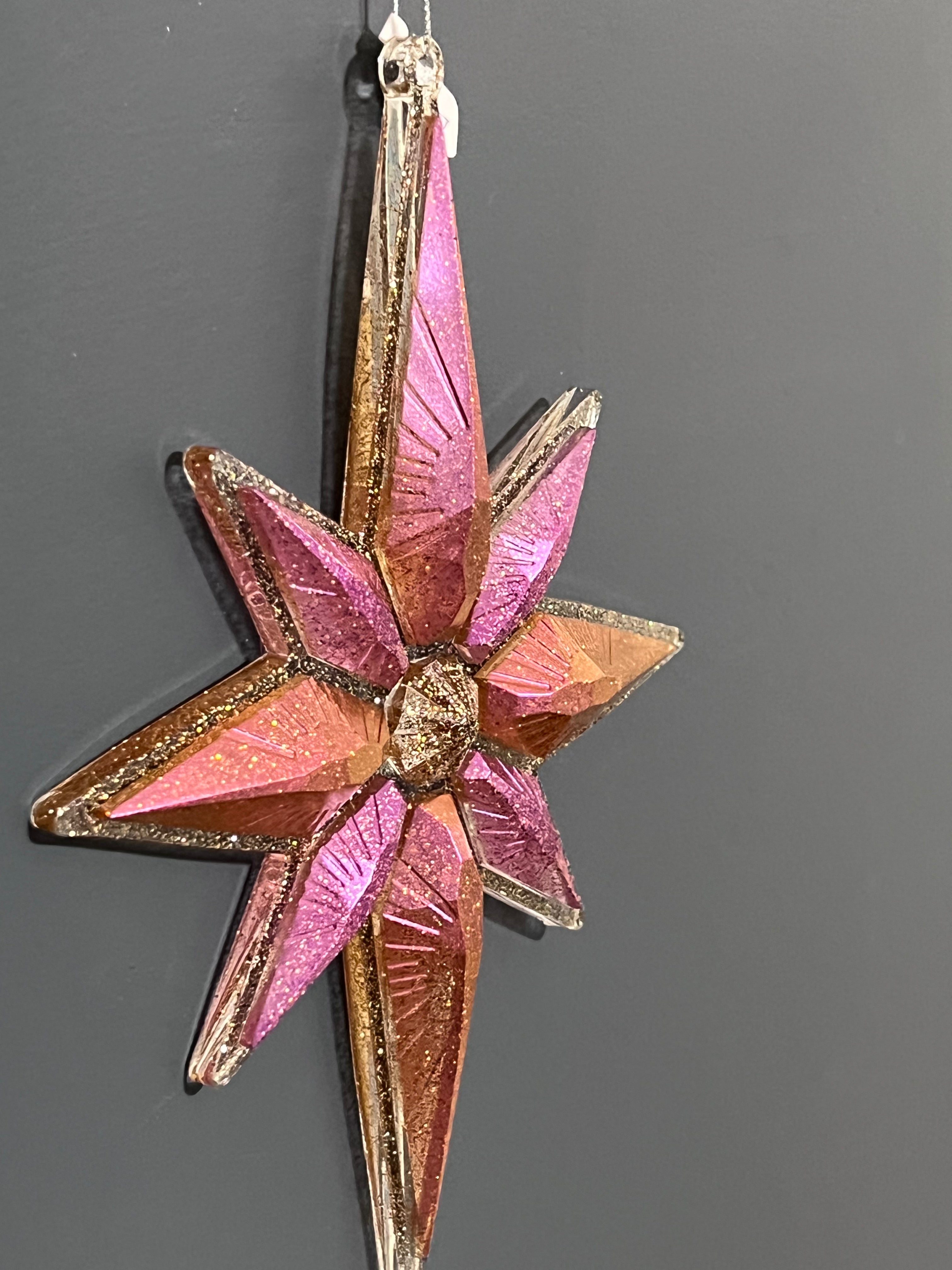 Handmade Resin Star Wall Decor